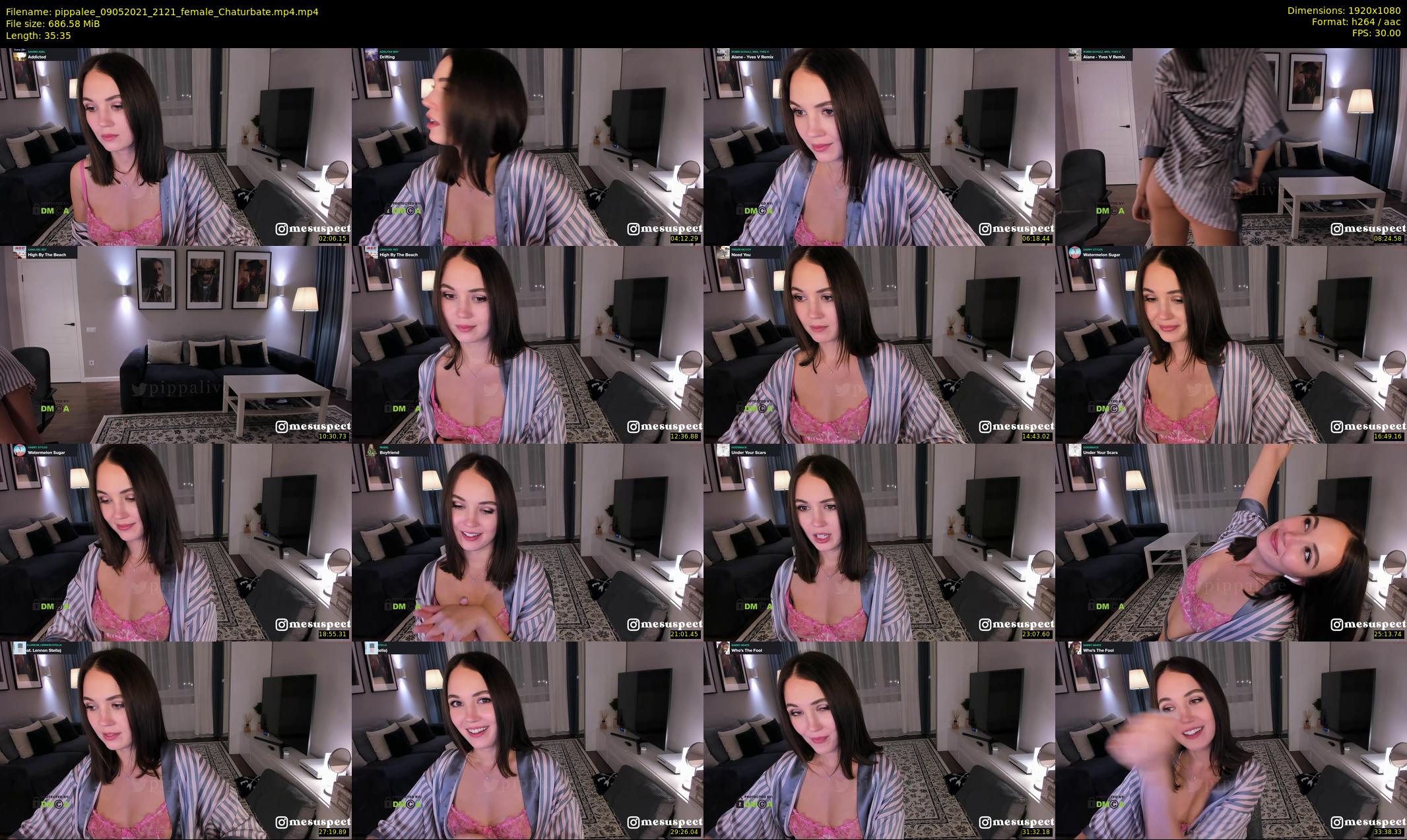 pippalee — 36 minute Chaturbate female cam show recording, 1080p, May 9, 2021
