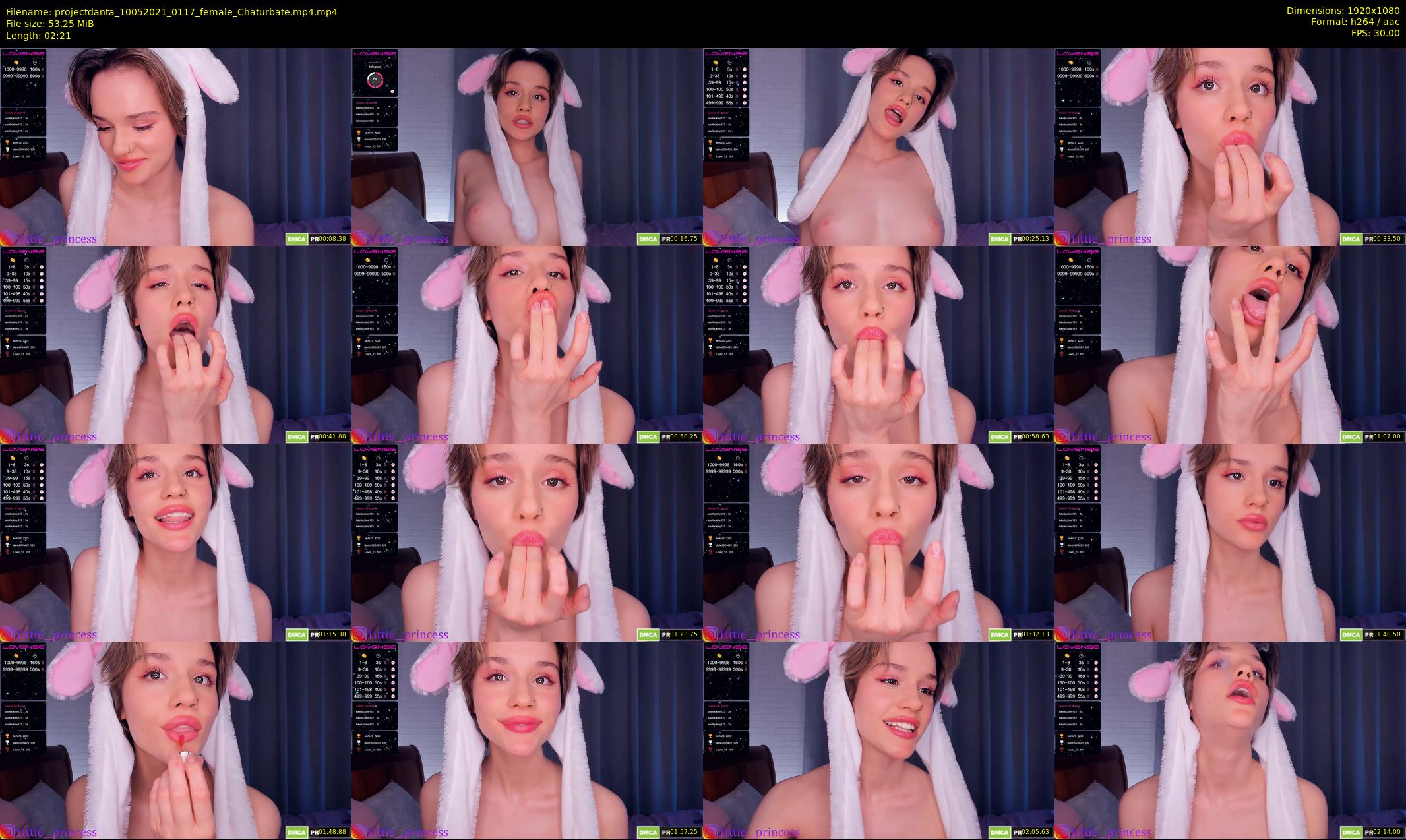 projectdanta — 3 minute Chaturbate female cam show recording, 1080p, May 10, 2021