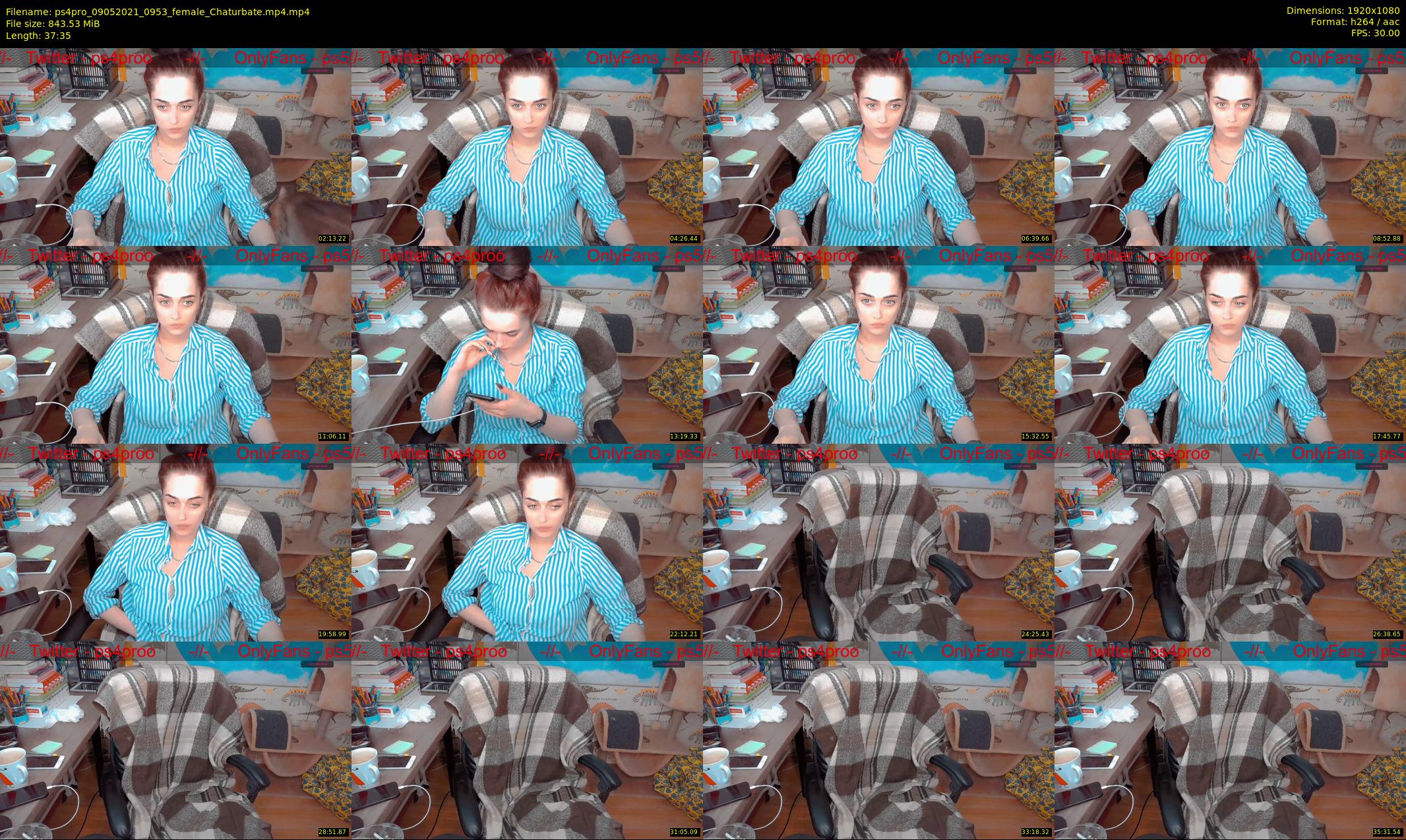ps4pro — 38 minute Chaturbate female cam show recording, 1080p, May 9, 2021