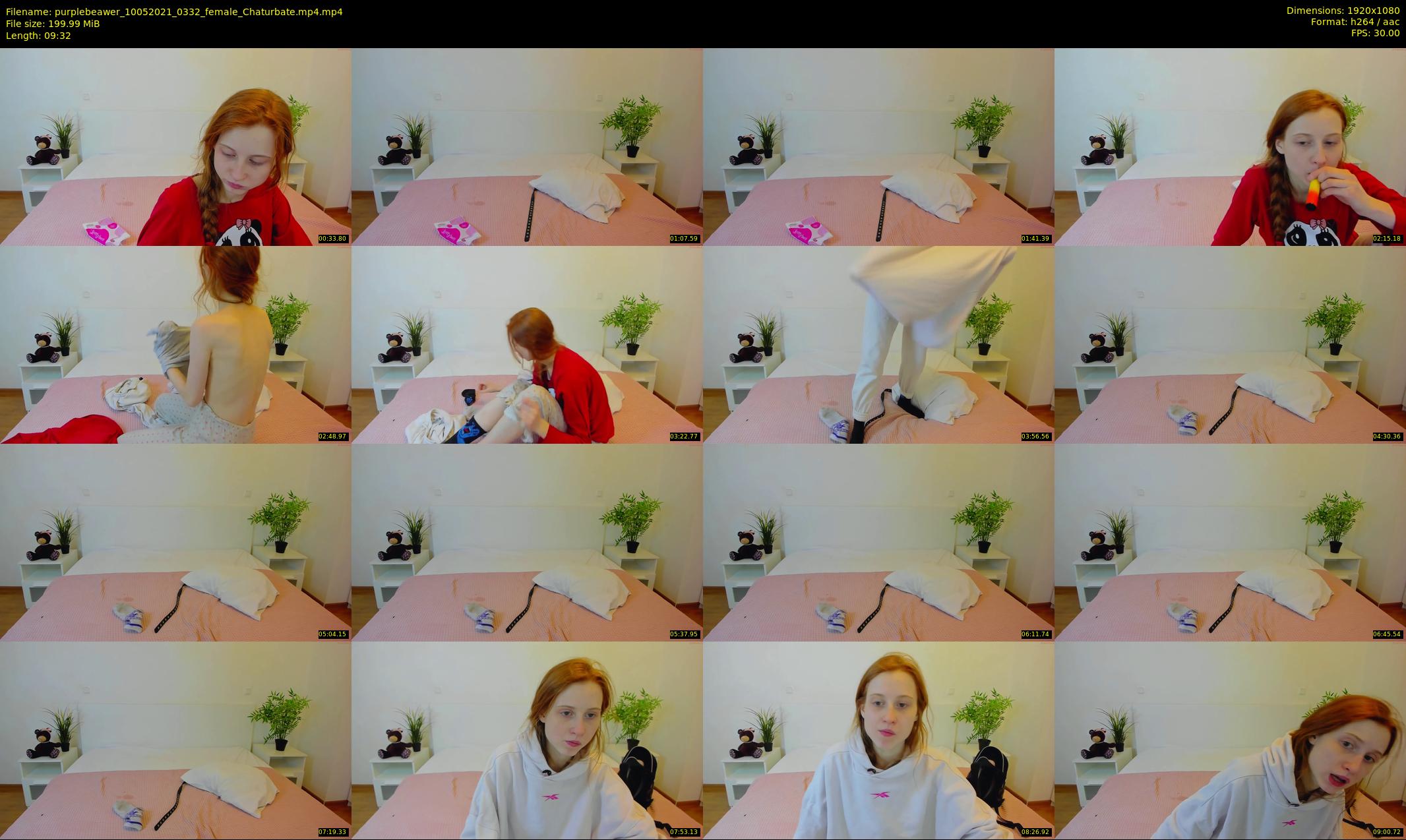 purplebeawer — 10 minute Chaturbate female cam show recording, 1080p, May 10, 2021