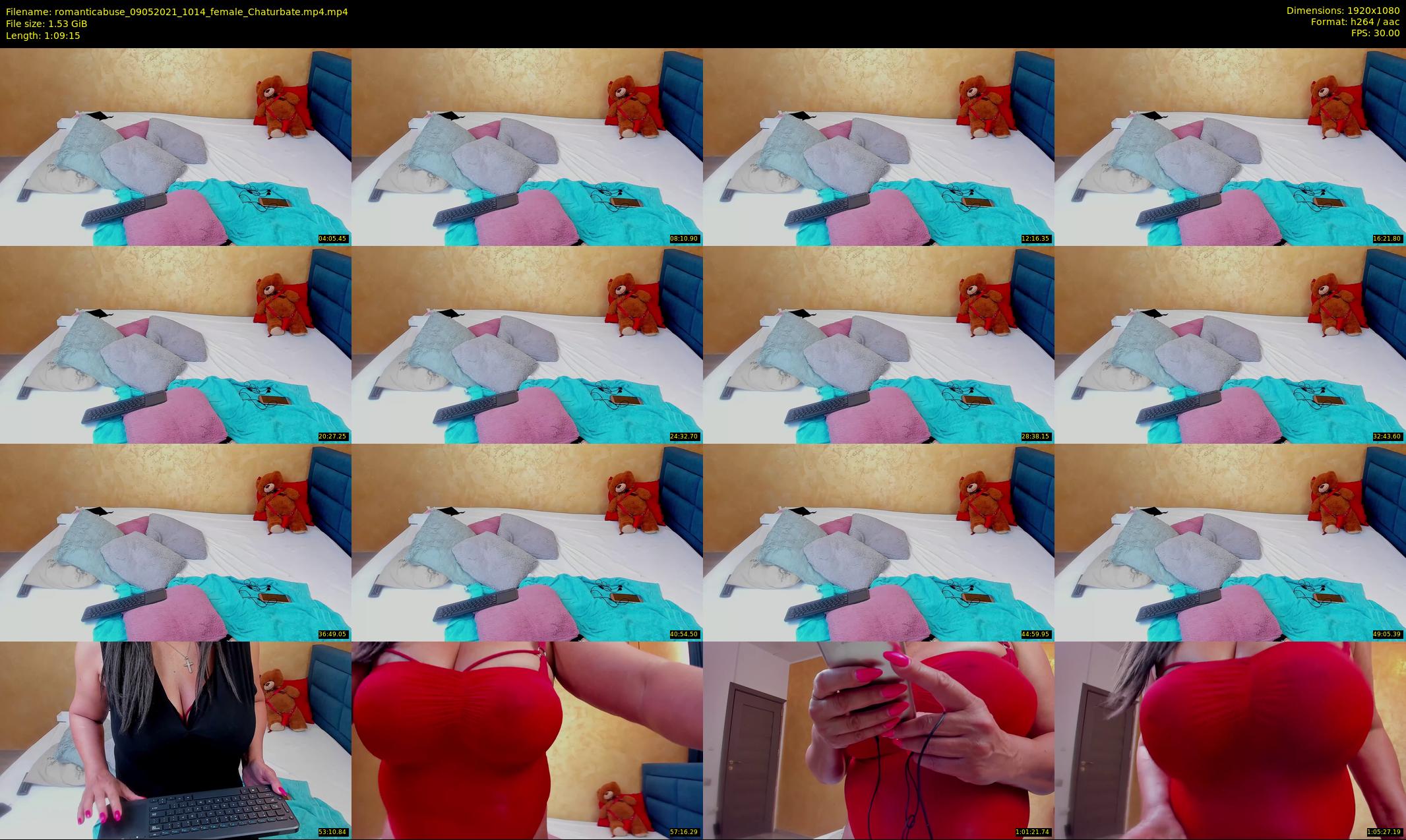 romanticabuse — 70 minute Chaturbate female cam show recording, 1080p, May 9, 2021
