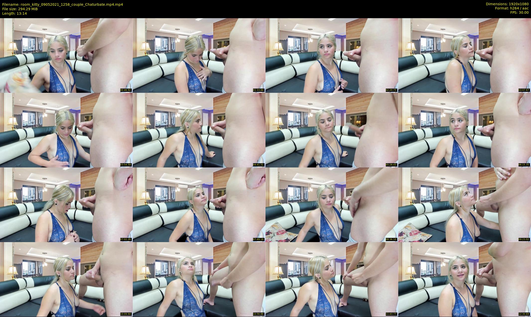 room_kitty — 14 minute Chaturbate couple cam show recording, 1080p, May 9, 2021