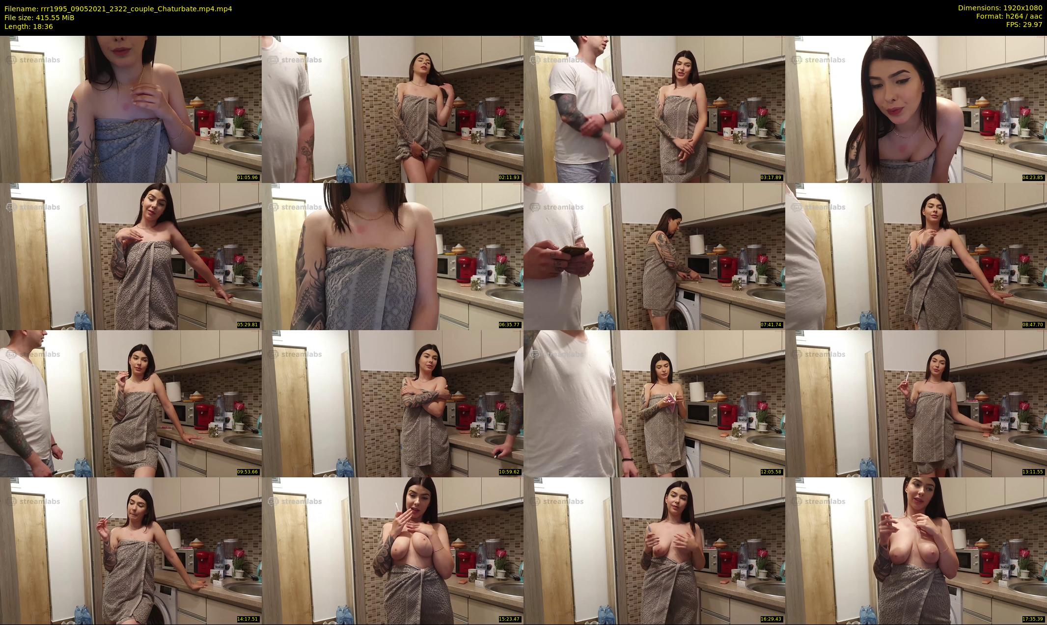rrr1995 — 19 minute Chaturbate couple cam show recording, 1080p, May 9, 2021