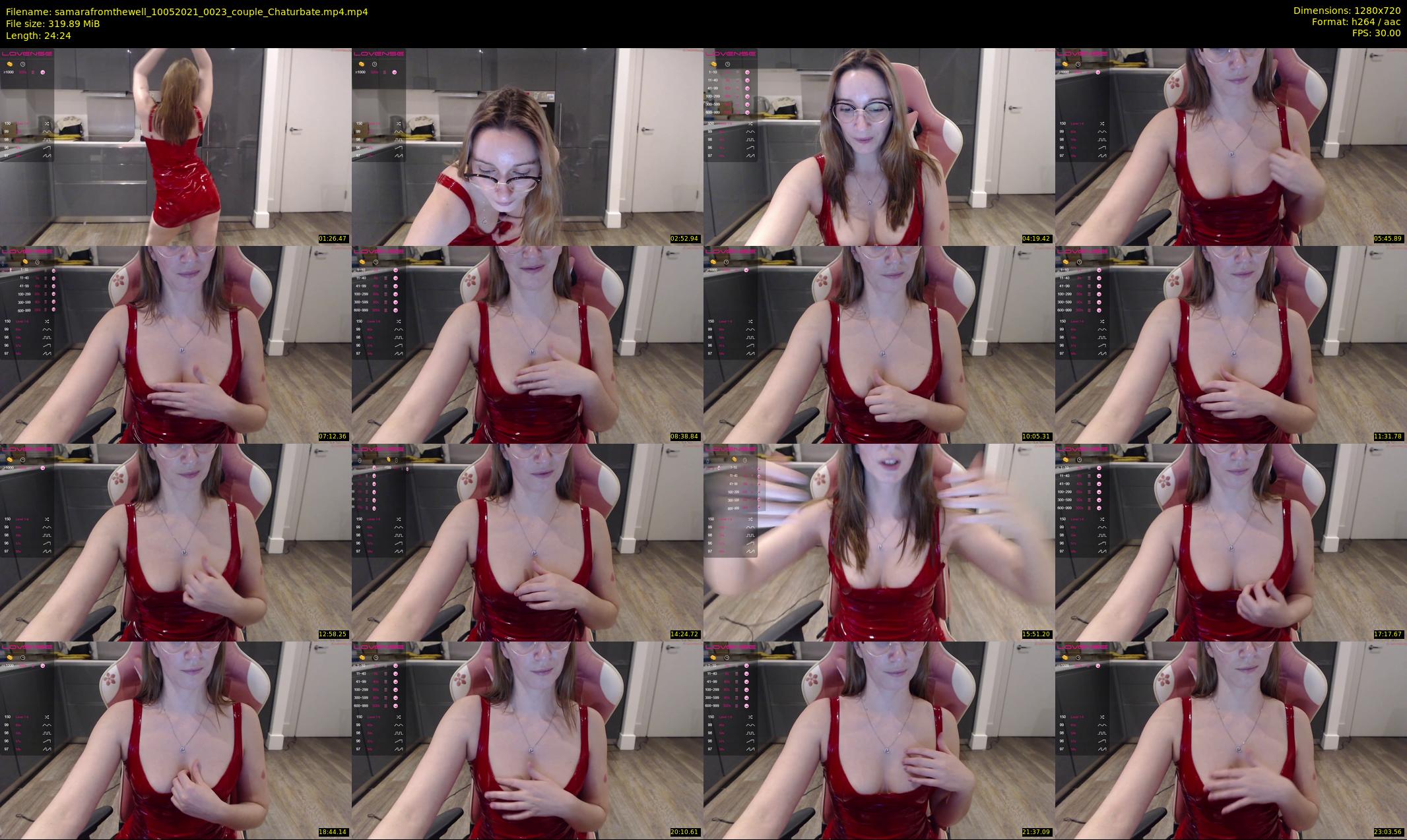 samarafromthewell — 25 minute Chaturbate female cam show recording, 720p, May 10, 2021