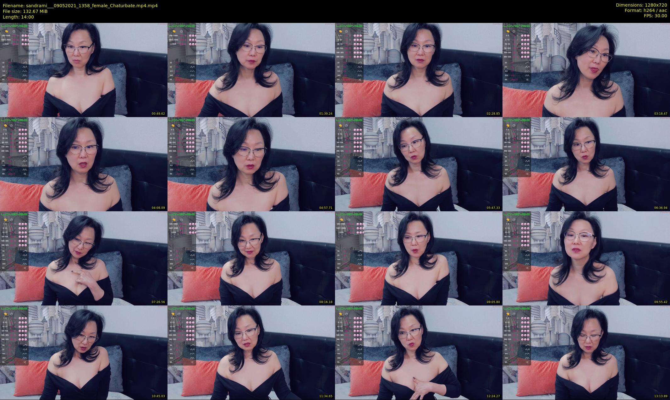 sandrami__ — 14 minute Chaturbate female cam show recording, 720p, May 9, 2021