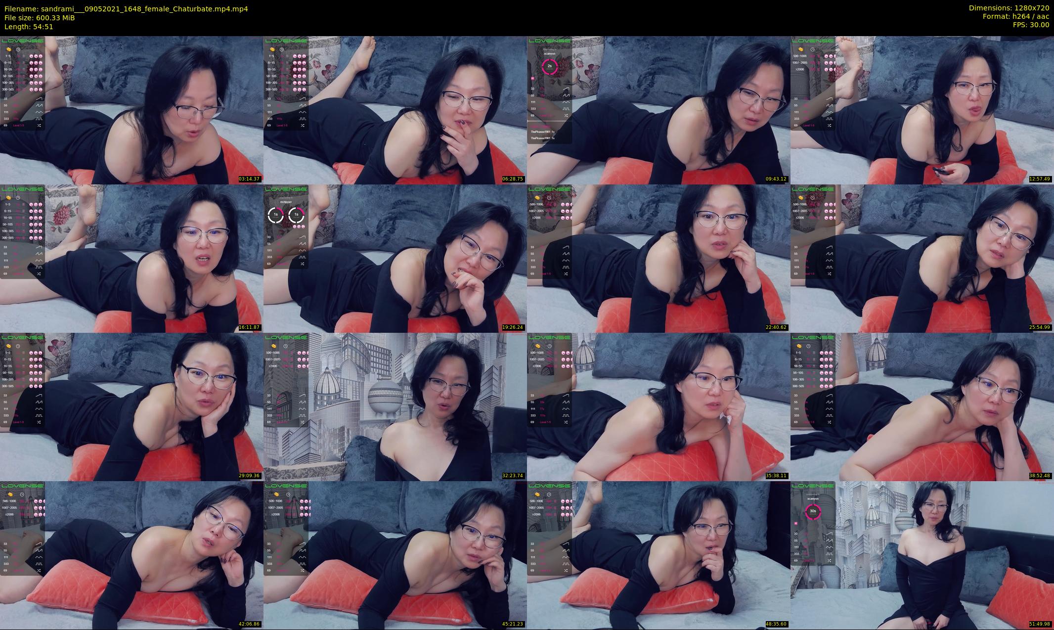 sandrami__ — 55 minute Chaturbate female cam show recording, 720p, May 9, 2021