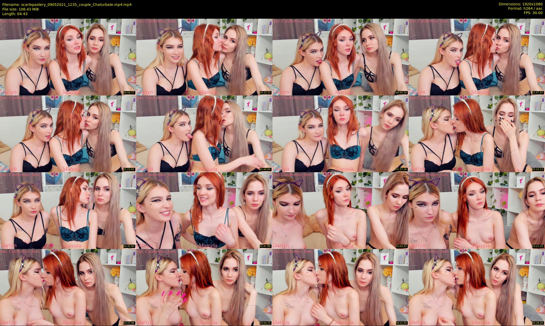 scarlepastery — 5 minute Chaturbate couple cam show recording, 1080p, May 9, 2021
