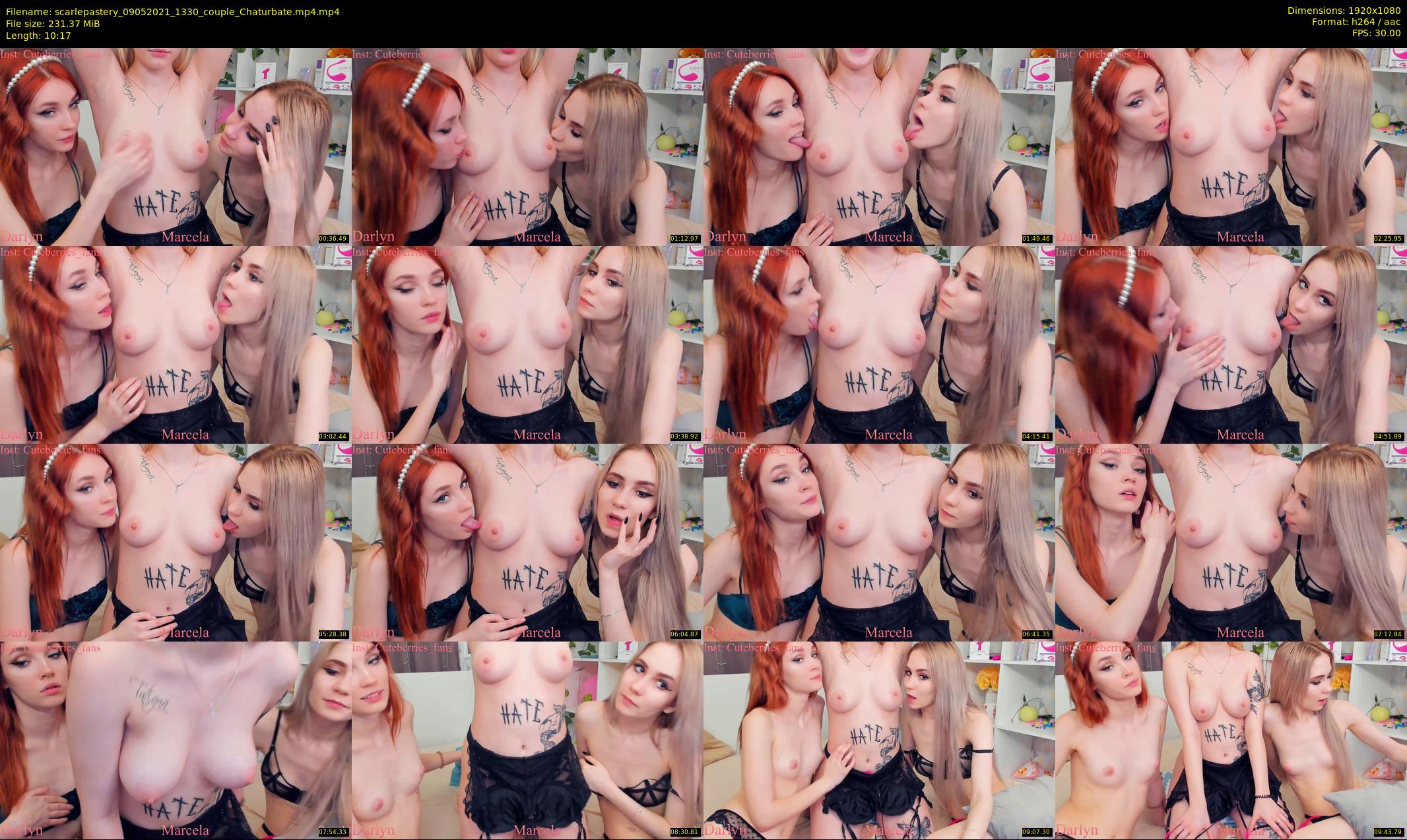 scarlepastery — 11 minute Chaturbate couple cam show recording, 1080p, May 9, 2021