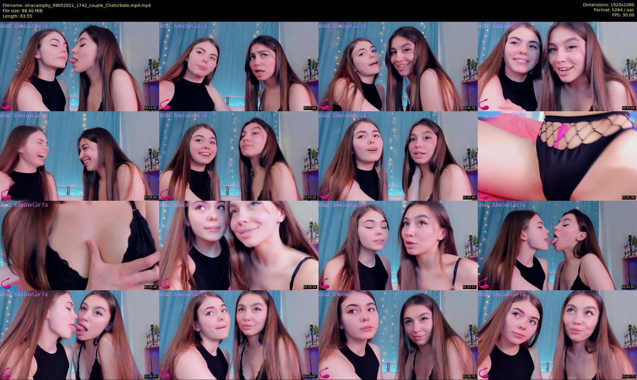 sinacampby — 4 minute Chaturbate couple cam show recording, 1080p, May 9, 2021