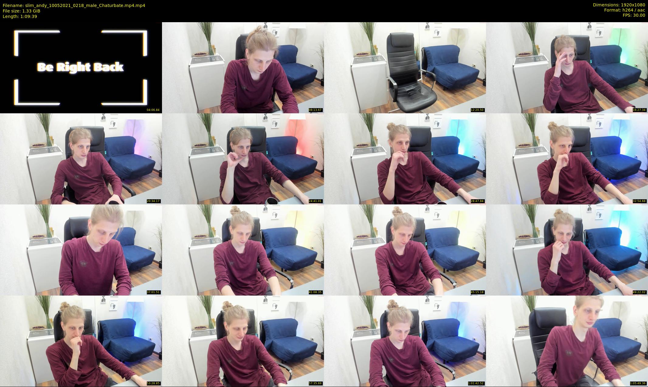 slim_andy — 70 minute Chaturbate male cam show recording, 1080p, May 10, 2021