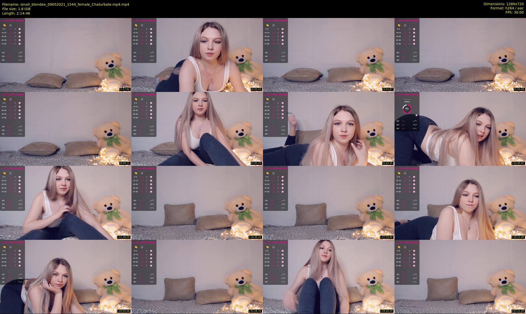small_blondee — 135 minute Chaturbate female cam show recording, 720p, May 9, 2021