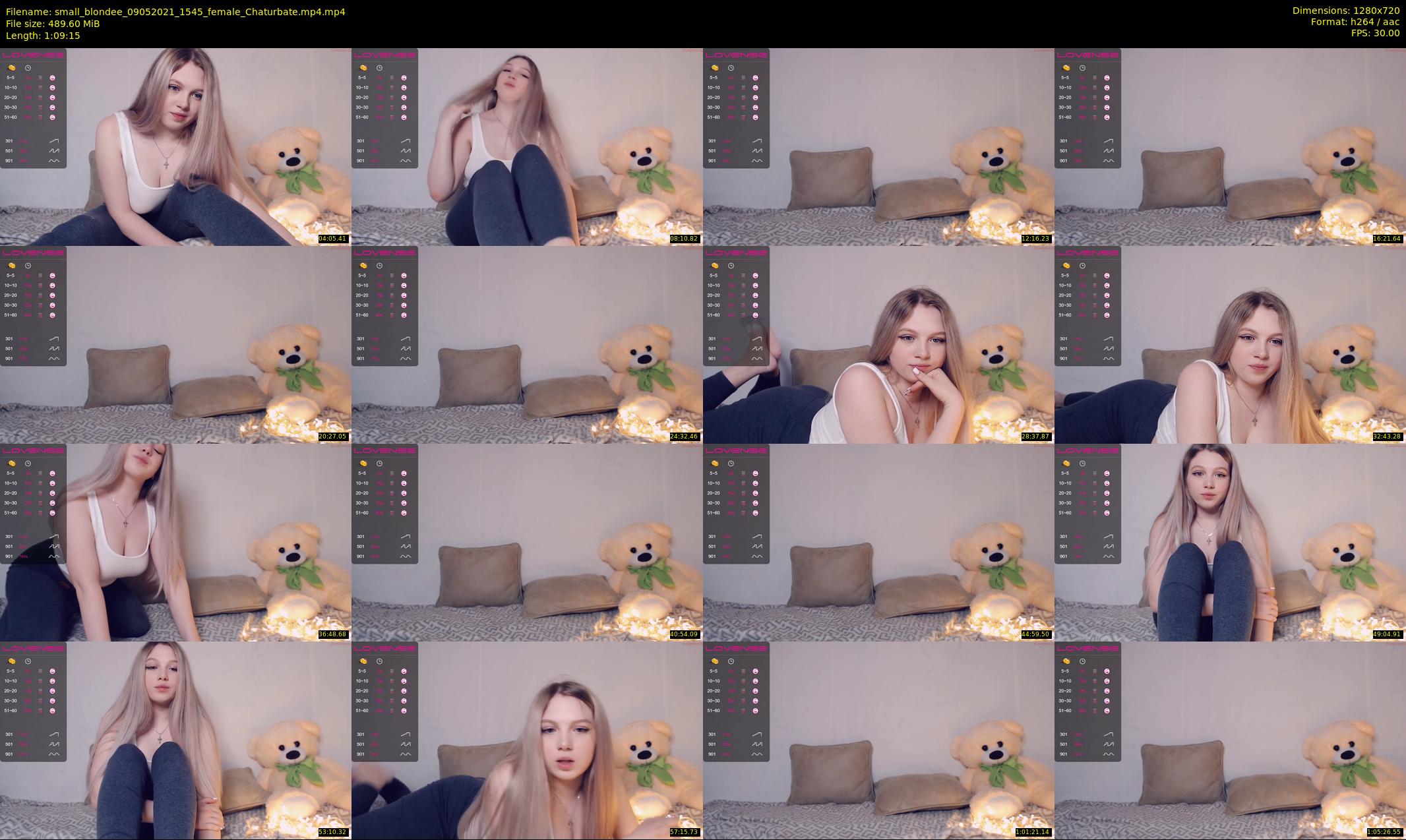 small_blondee — 70 minute Chaturbate female cam show recording, 720p, May 9, 2021