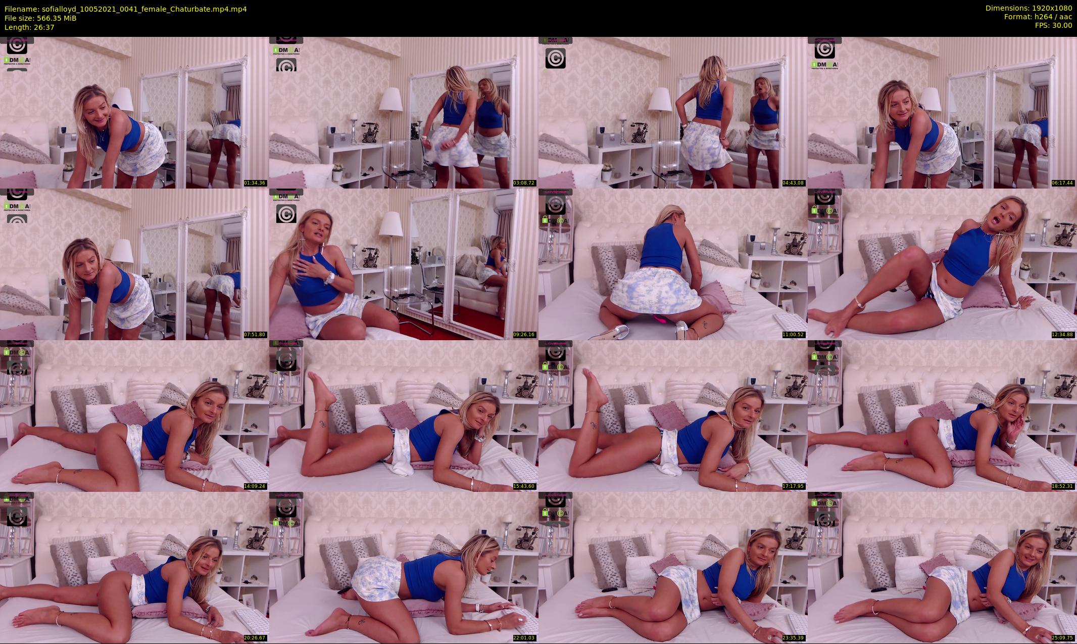sofialloyd — 27 minute Chaturbate female cam show recording, 1080p, May 10, 2021