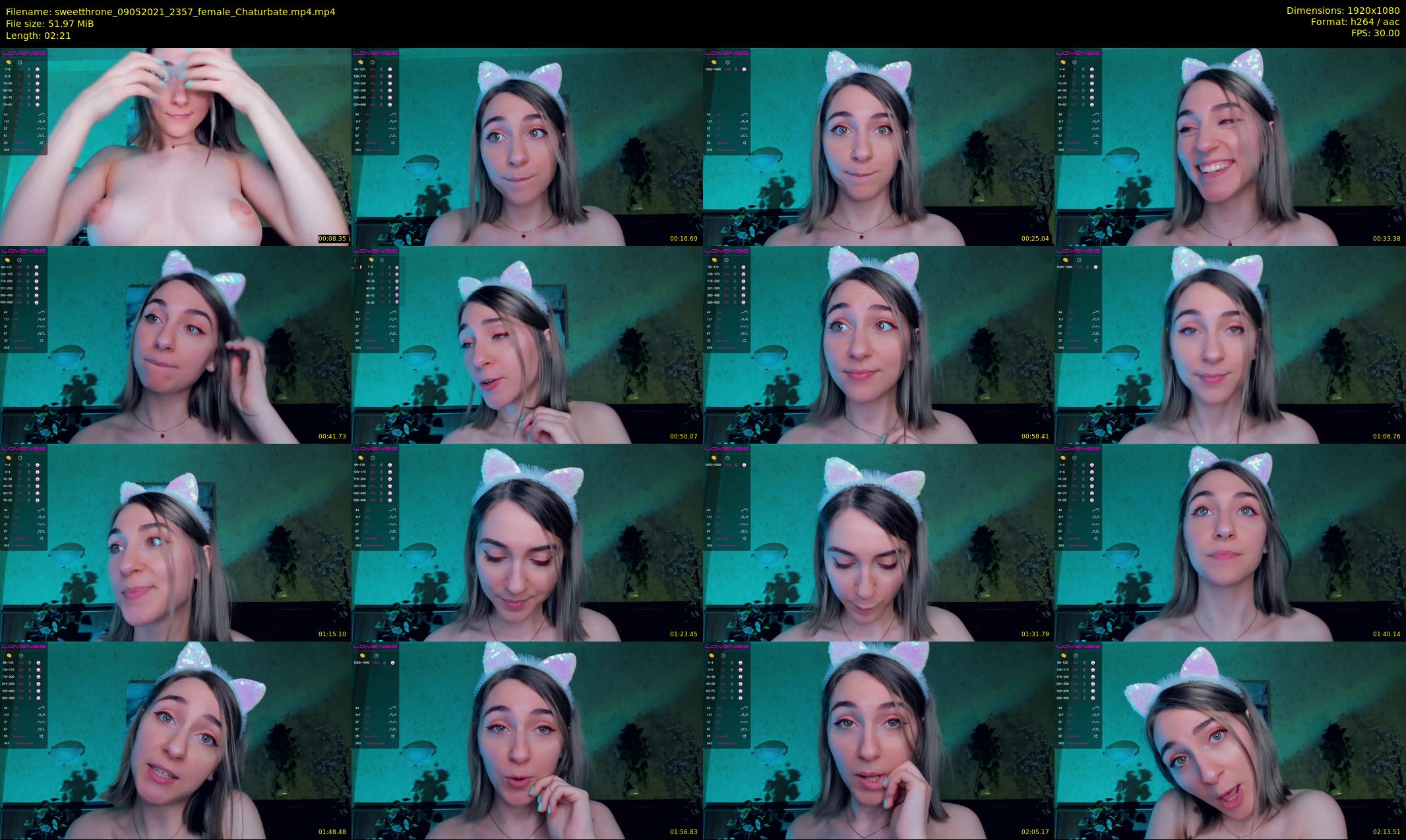 sweetthrone — 3 minute Chaturbate couple cam show recording, 1080p, May 9, 2021