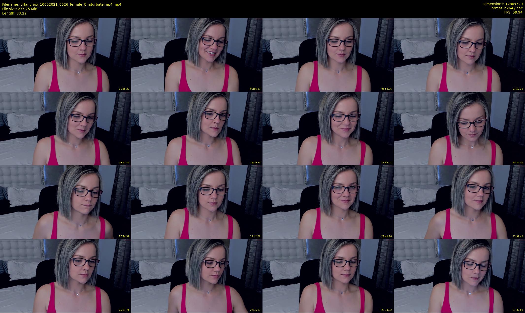 tiffanyriox — 34 minute Chaturbate female cam show recording, 720p, May 10, 2021