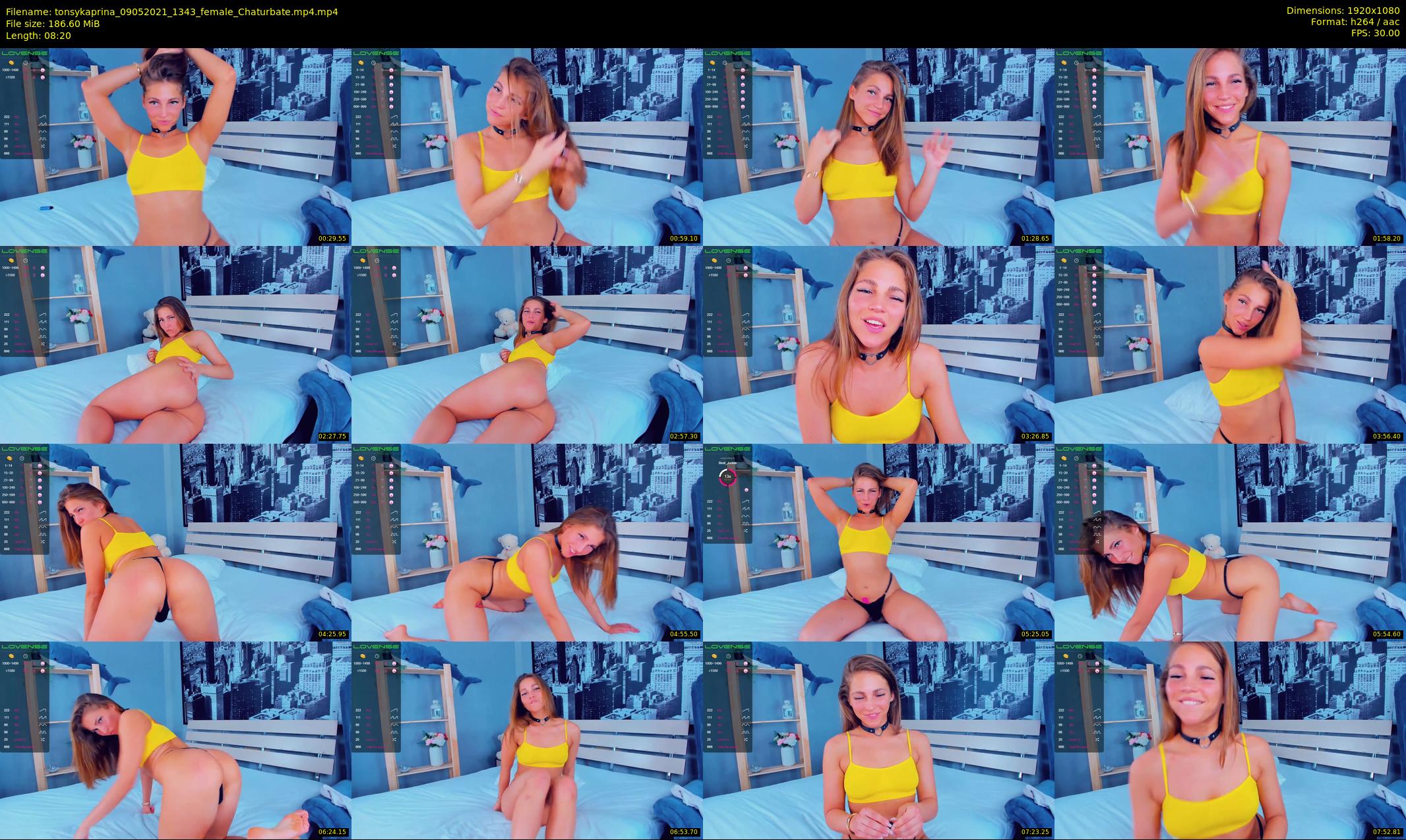 tonsykaprina — 9 minute Chaturbate couple cam show recording, 1080p, May 9, 2021