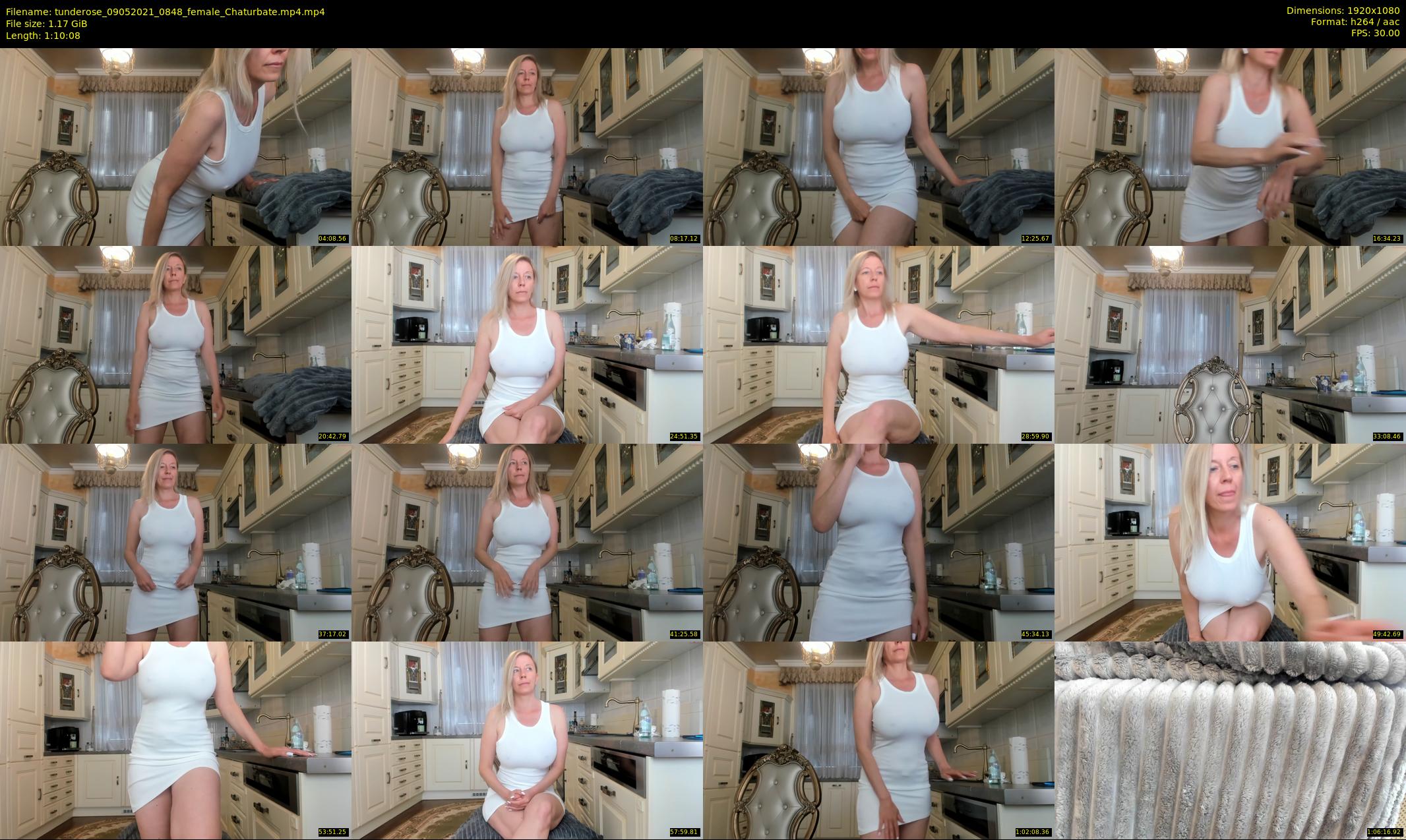 tunderose — 71 minute Chaturbate female cam show recording, 1080p, May 9, 2021