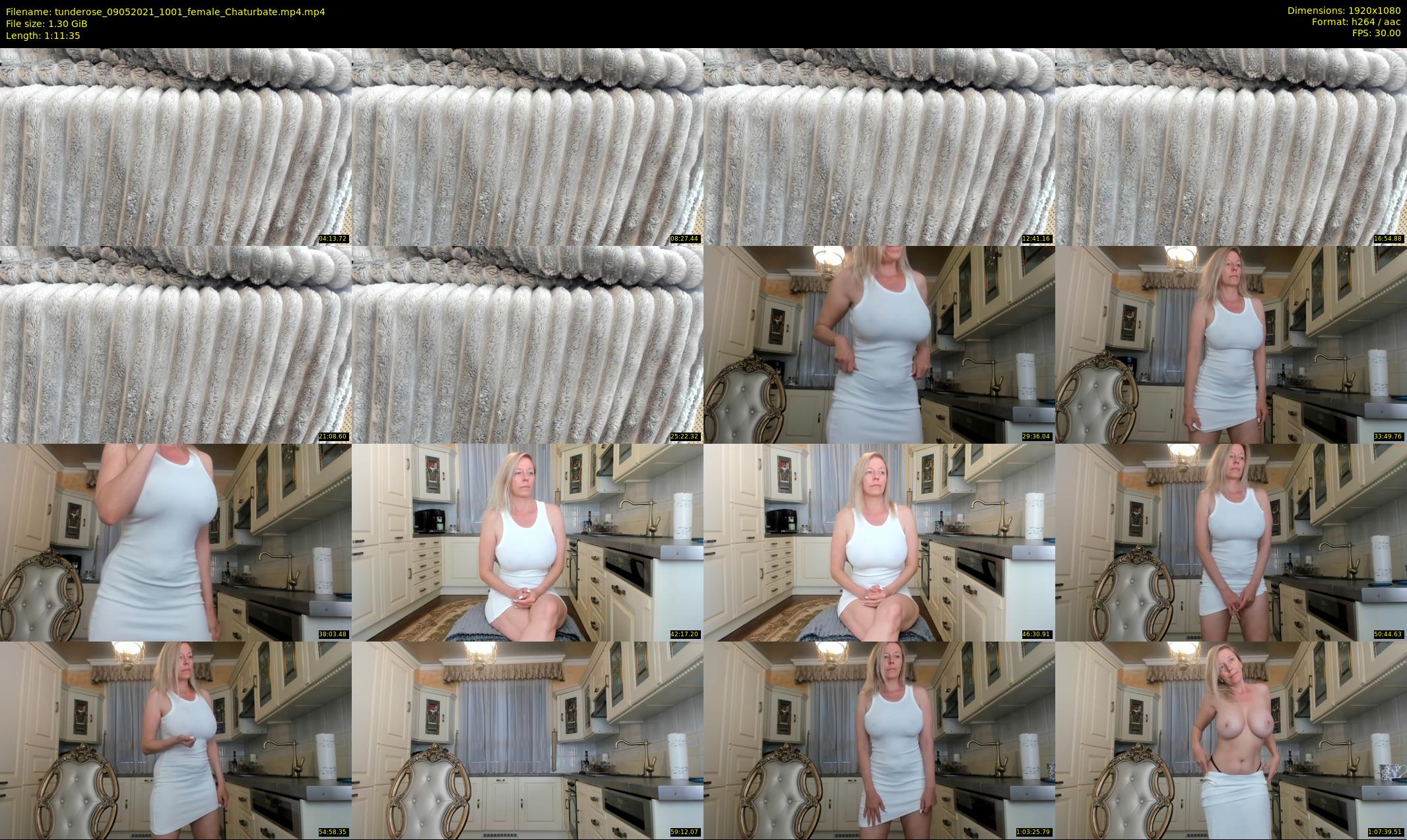 tunderose — 72 minute Chaturbate female cam show recording, 1080p, May 9, 2021