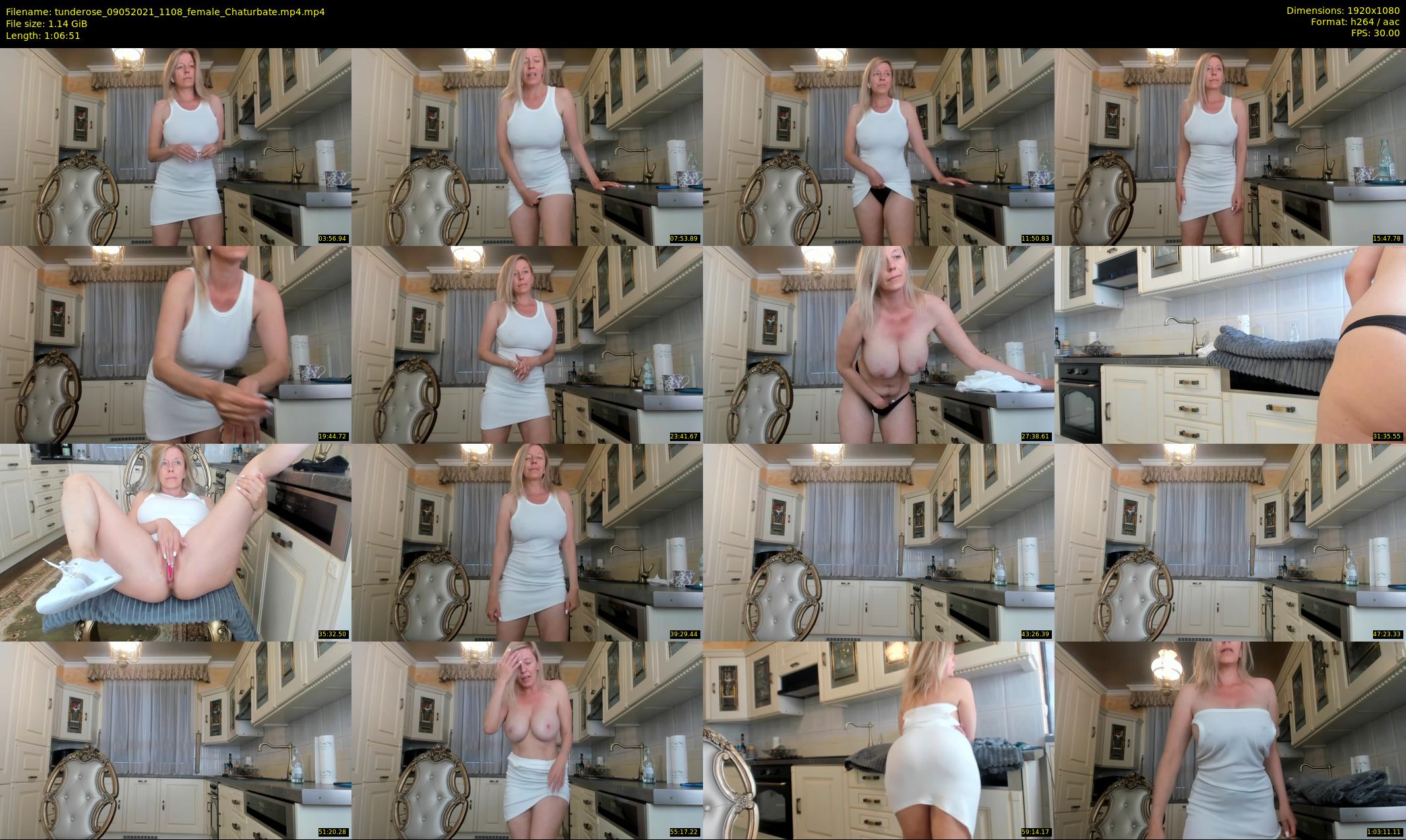 tunderose — 67 minute Chaturbate female cam show recording, 1080p, May 9, 2021