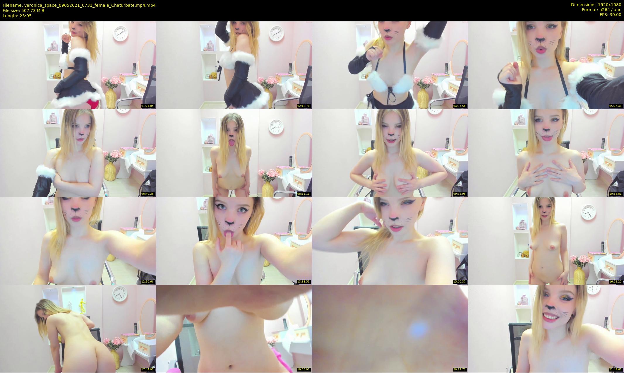 veronica_space — 24 minute Chaturbate female cam show recording, 1080p, May 9, 2021