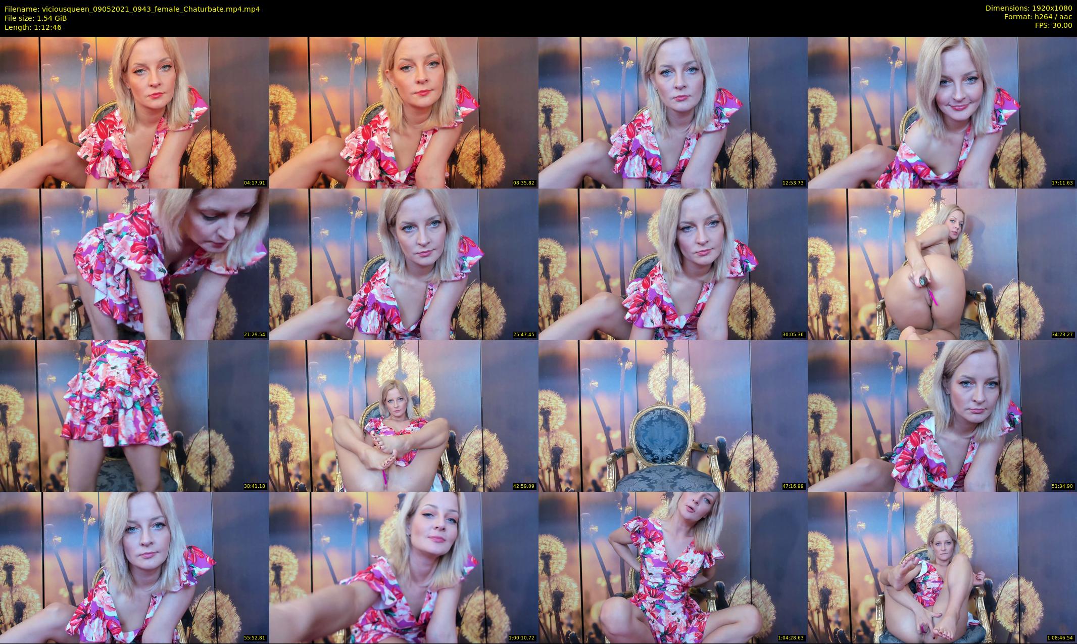 viciousqueen — 73 minute Chaturbate female cam show recording, 1080p, May 9, 2021