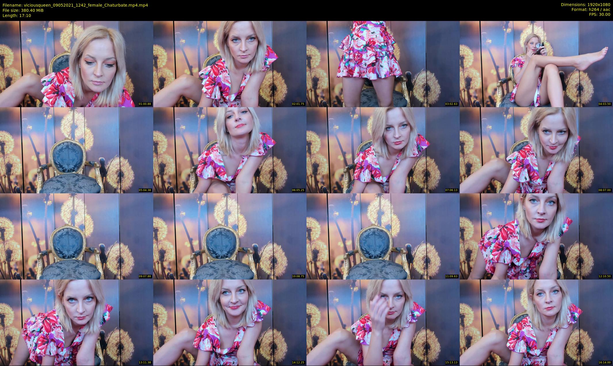 viciousqueen — 18 minute Chaturbate female cam show recording, 1080p, May 9, 2021