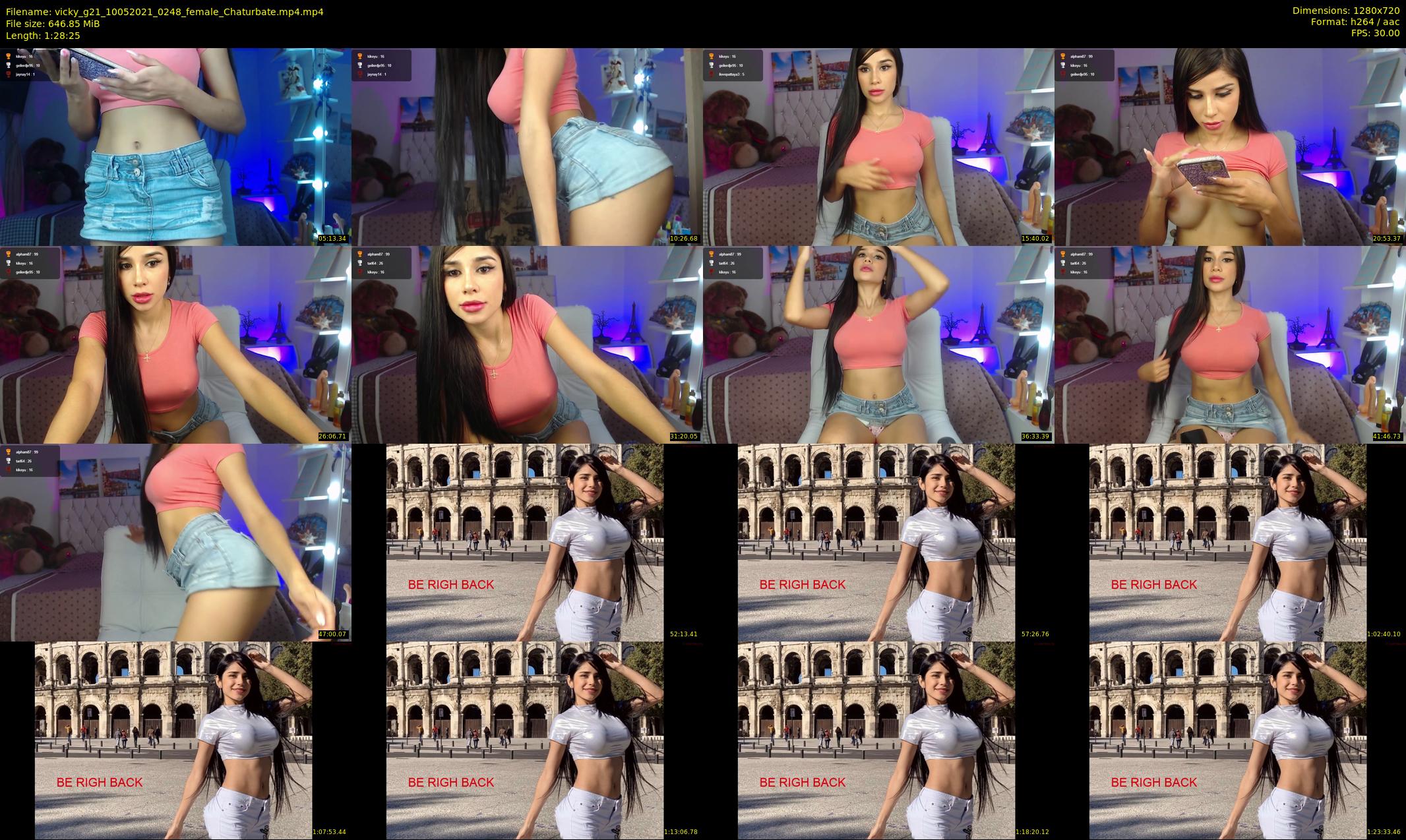 vicky_g21 — 89 minute Chaturbate female cam show recording, 720p, May 10, 2021