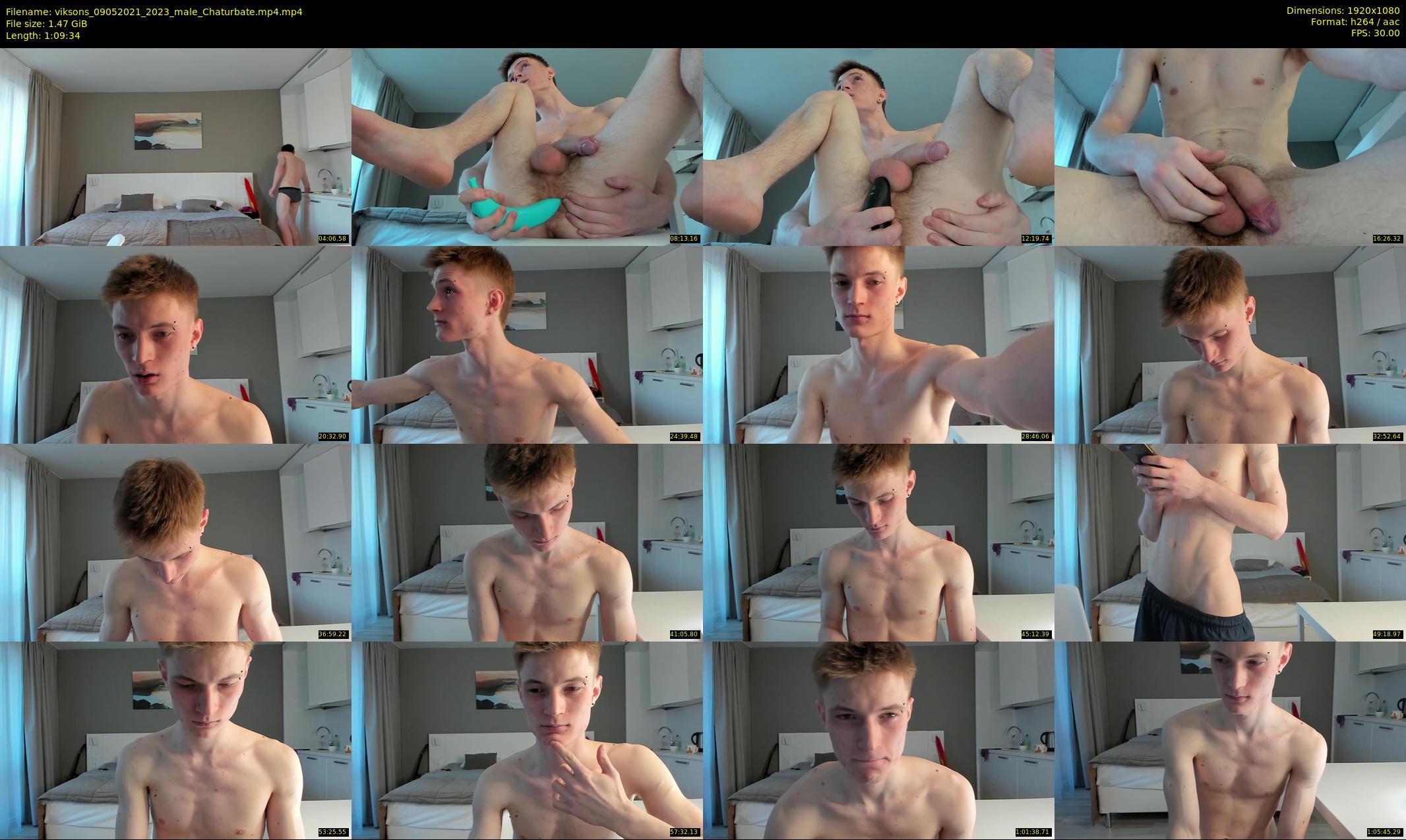 viksons — 70 minute Chaturbate male cam show recording, 1080p, May 9, 2021