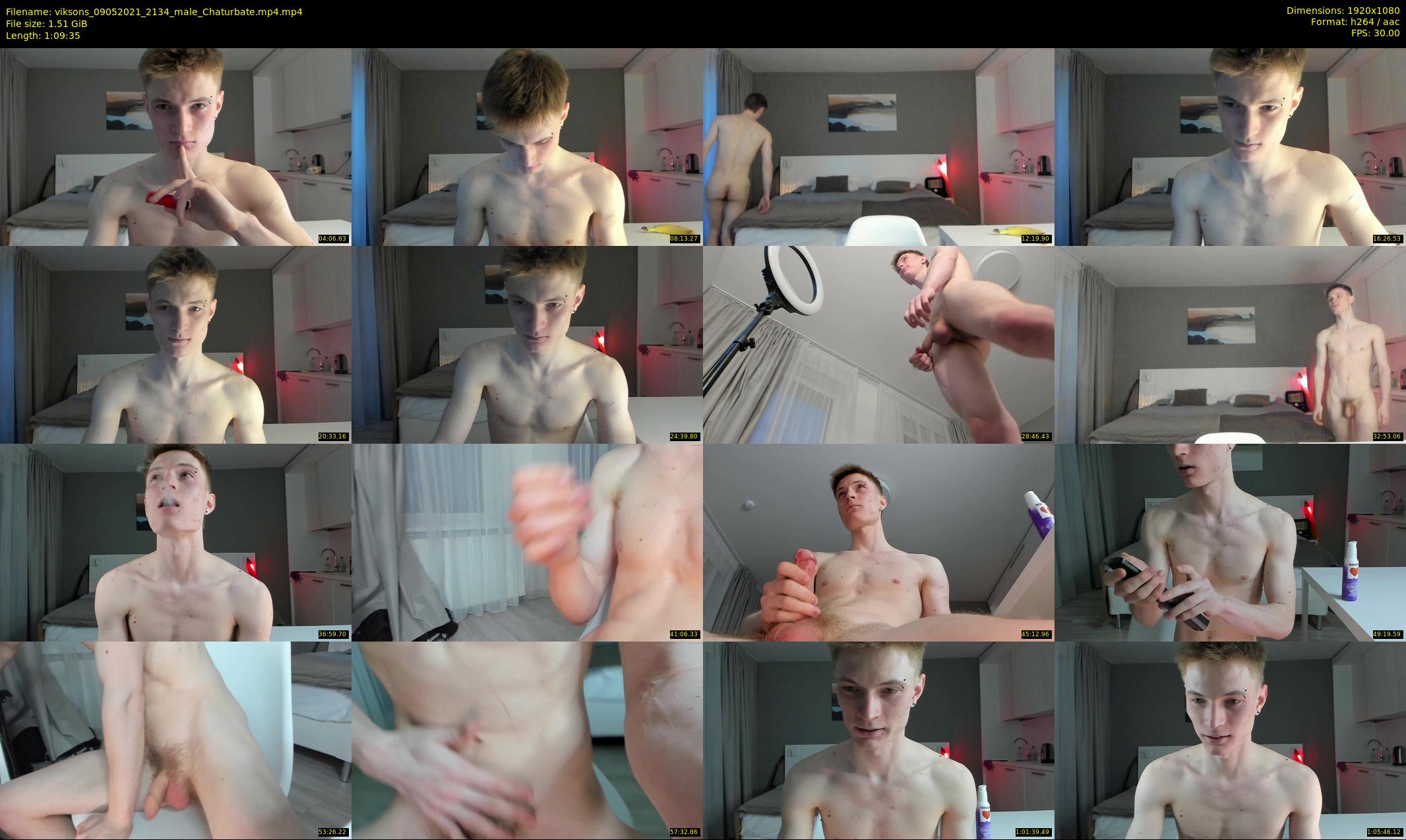 viksons — 70 minute Chaturbate male cam show recording, 1080p, May 9, 2021