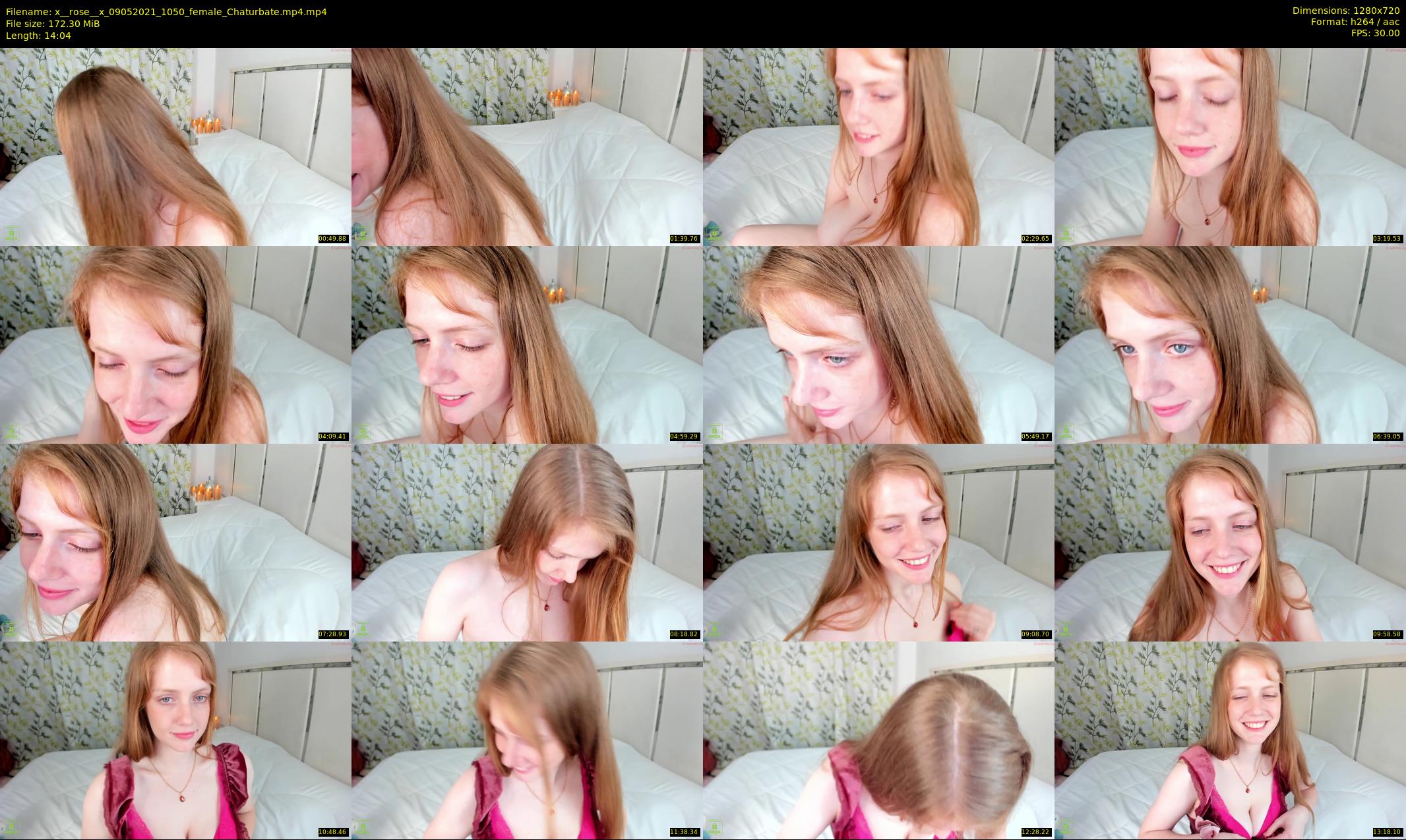 x__rose__x — 15 minute Chaturbate female cam show recording, 720p, May 9, 2021