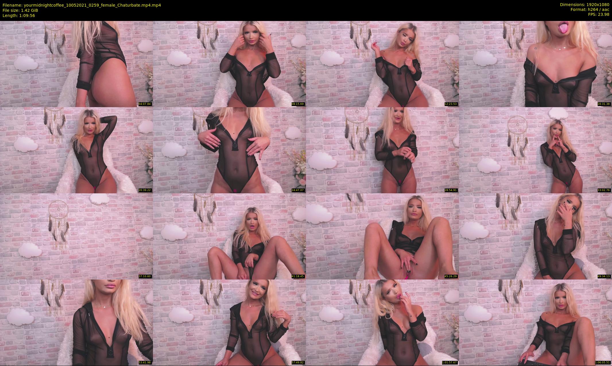 yourmidnightcoffee — 70 minute Chaturbate female cam show recording, 1080p, May 10, 2021