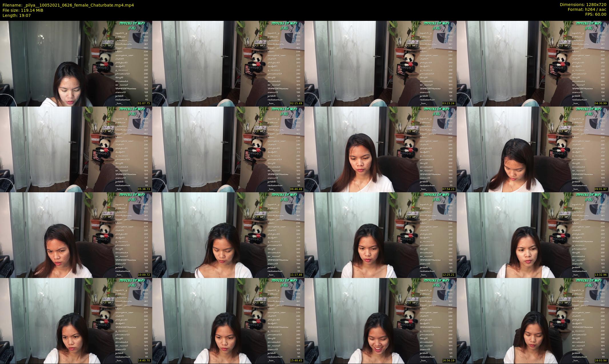 _pilya_ — 20 minute Chaturbate female cam show recording, 720p, May 10, 2021