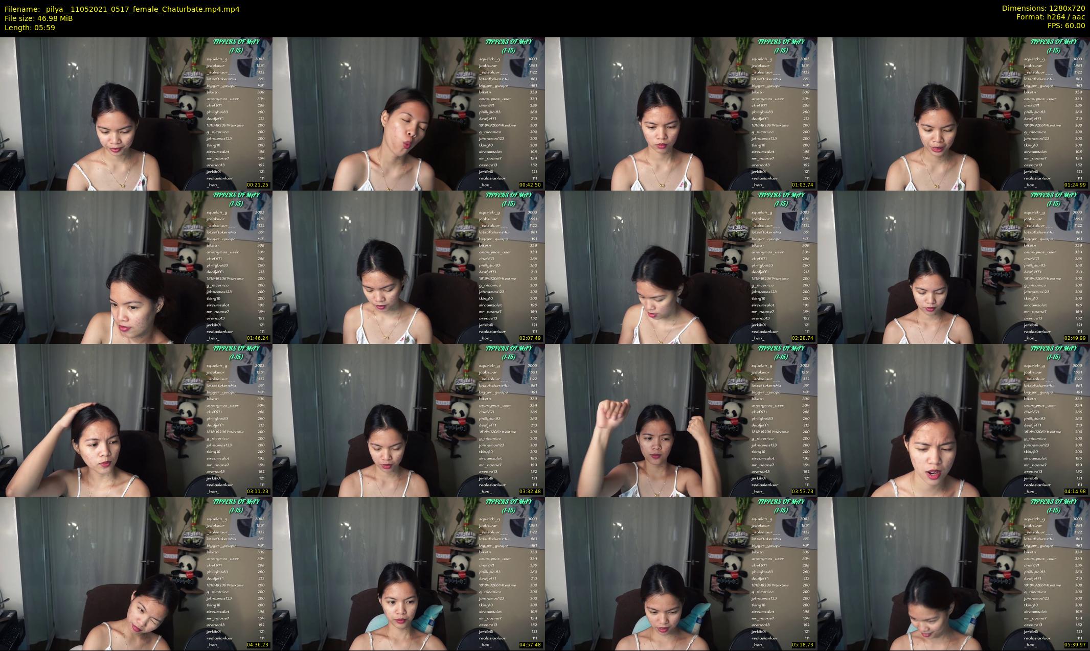 _pilya_ — 6 minute Chaturbate female cam show recording, 720p, May 11, 2021