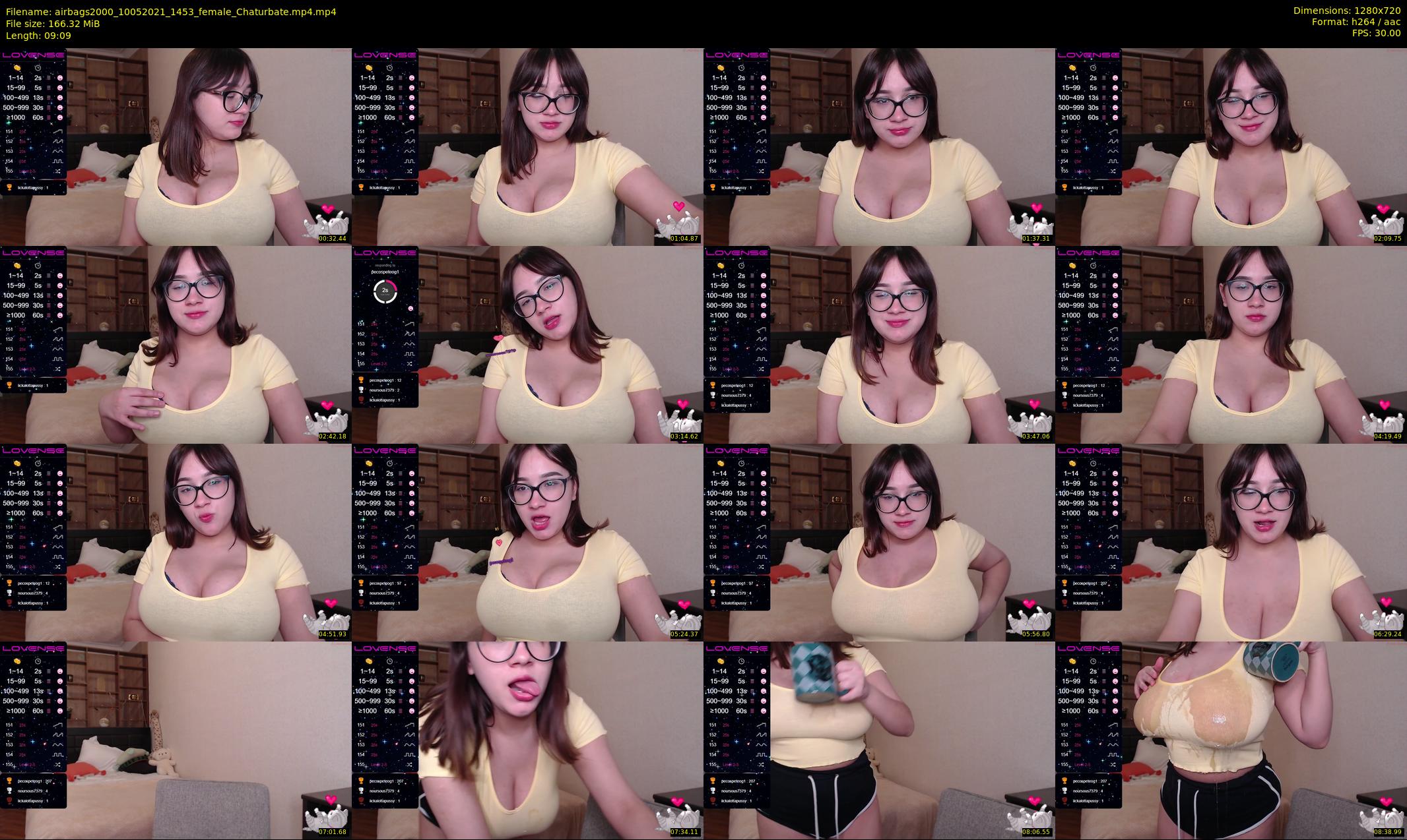 airbags2000 — 10 minute Chaturbate female cam show recording, 720p, May 10, 2021