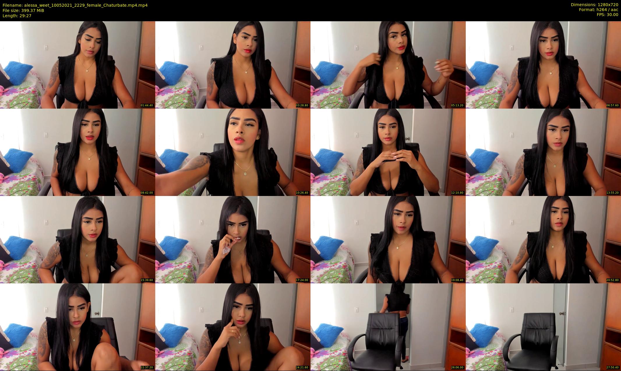 alessa_weet — 30 minute Chaturbate female cam show recording, 720p, May 10, 2021