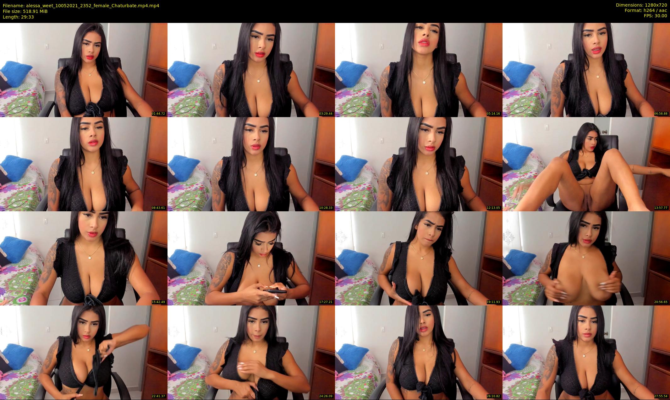 alessa_weet — 30 minute Chaturbate female cam show recording, 720p, May 10, 2021