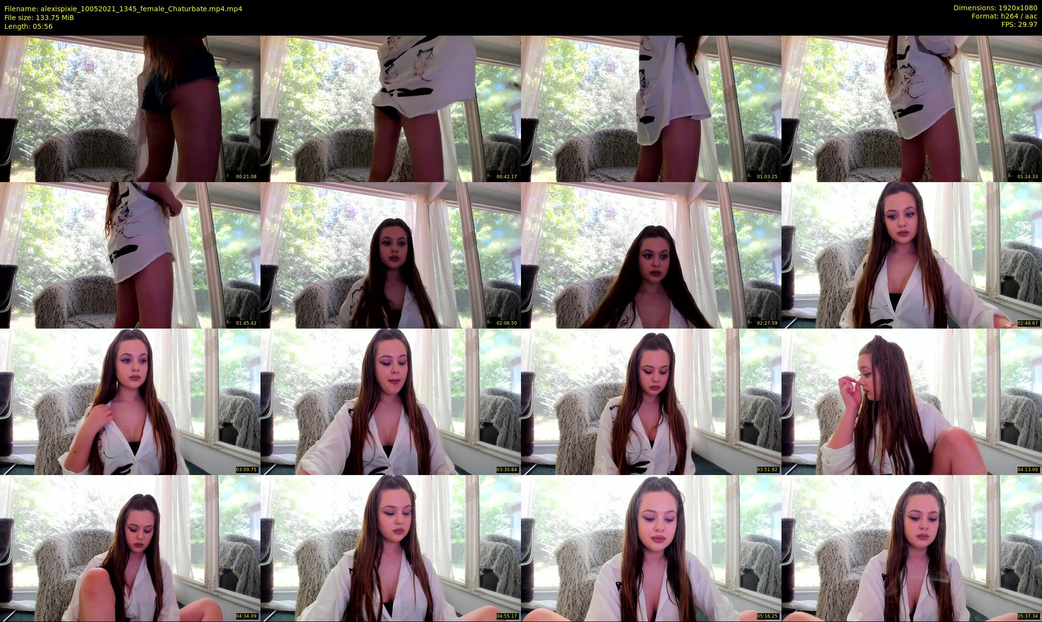 alexispixie — 6 minute Chaturbate female cam show recording, 1080p, May 10, 2021
