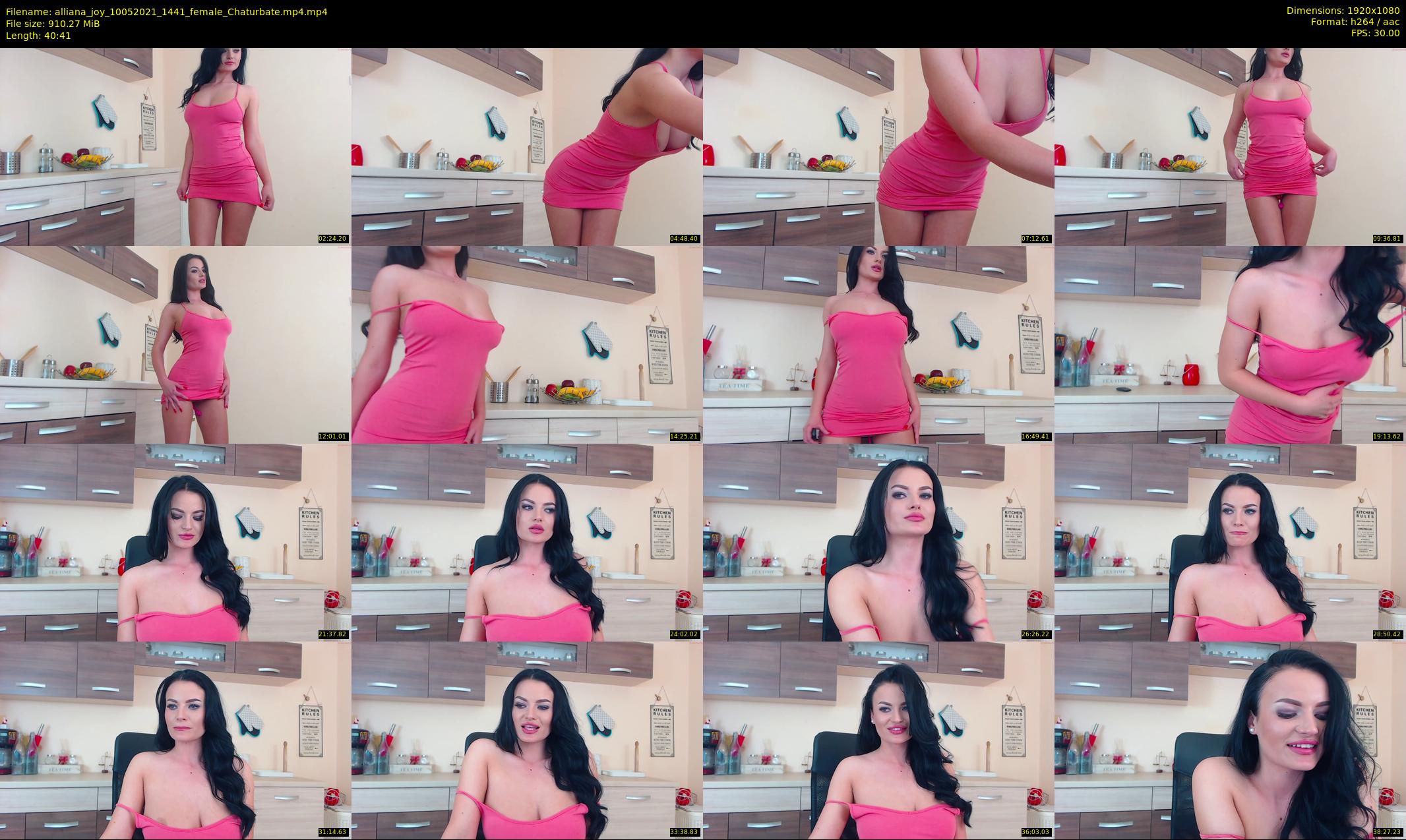 alliana_joy — 41 minute Chaturbate female cam show recording, 1080p, May 10, 2021