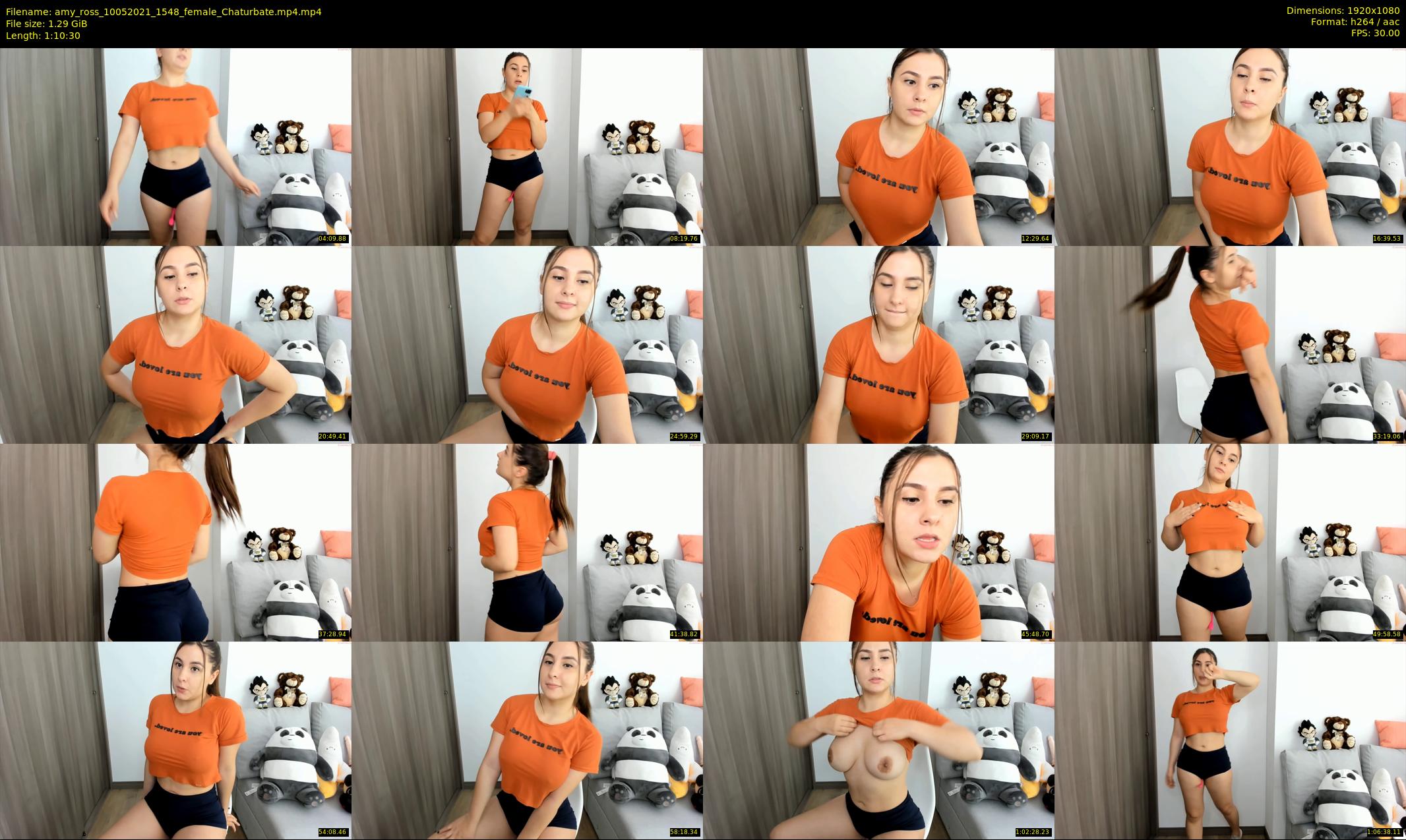 amy_ross — 71 minute Chaturbate female cam show recording, 1080p, May 10, 2021