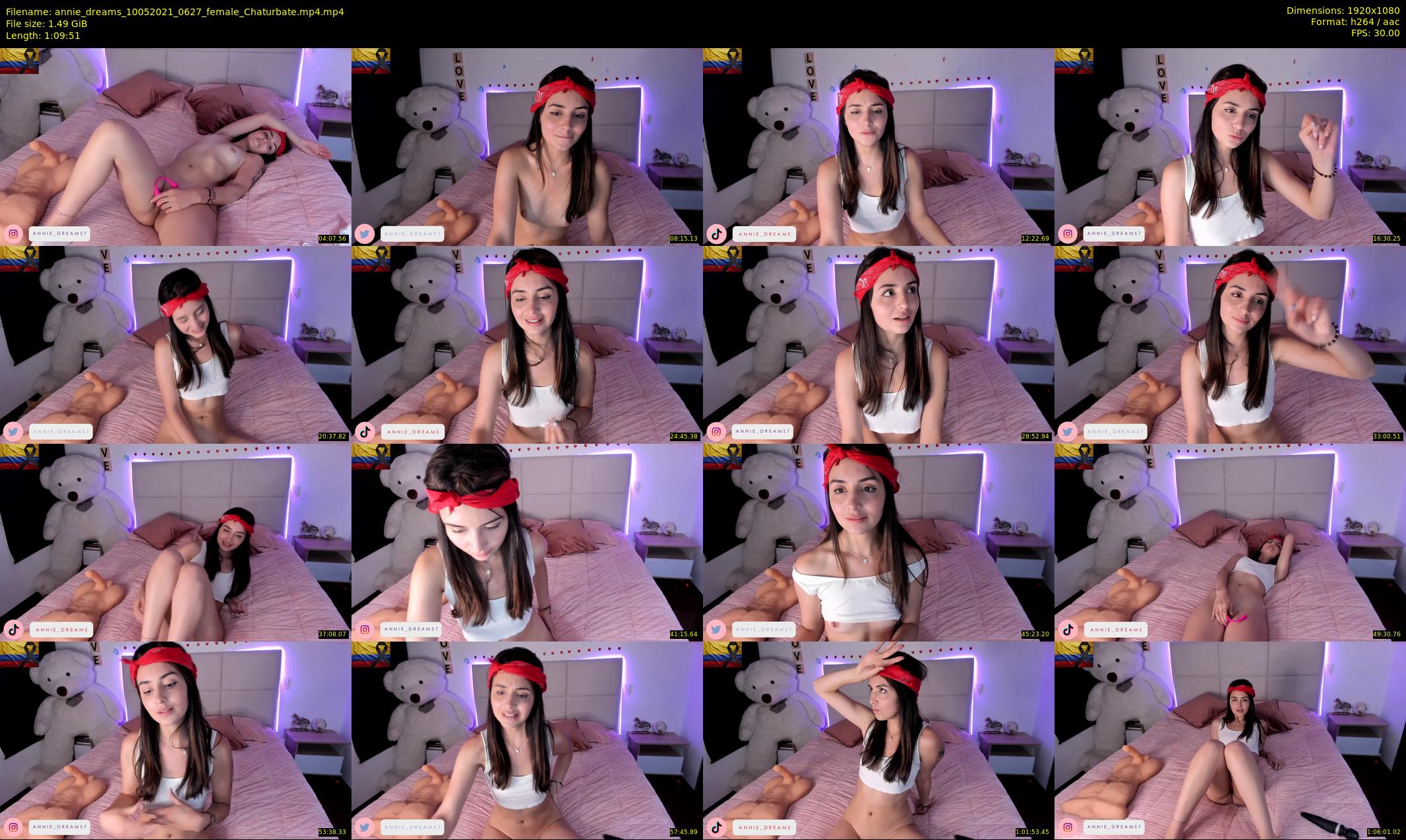 annie_dreams — 70 minute Chaturbate female cam show recording, 1080p, May 10, 2021