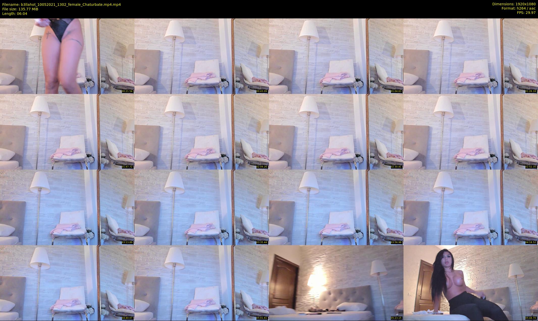 b3llahot — 7 minute Chaturbate female cam show recording, 1080p, May 10, 2021