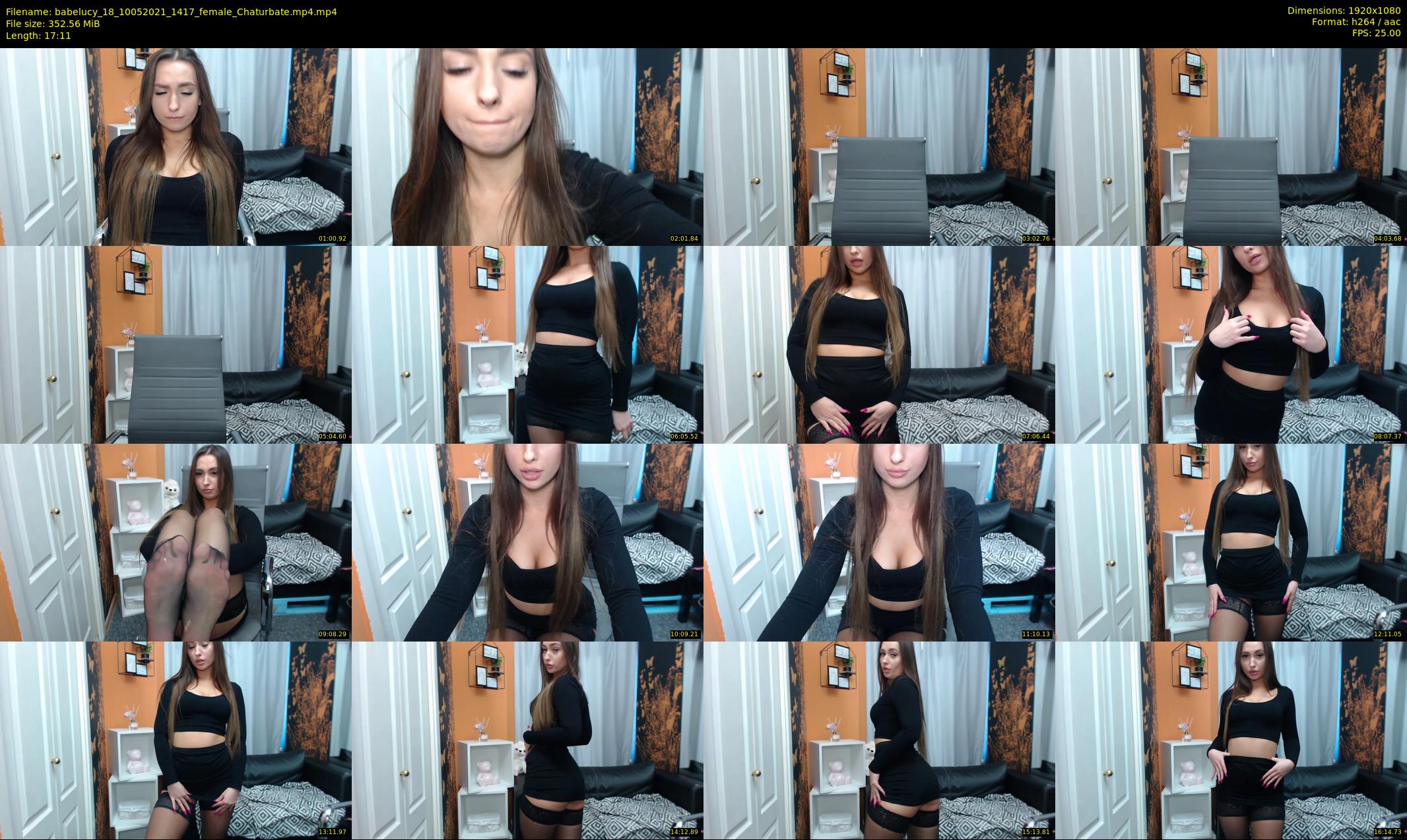 babelucy_18 — 18 minute Chaturbate female cam show recording, 1080p, May 10, 2021