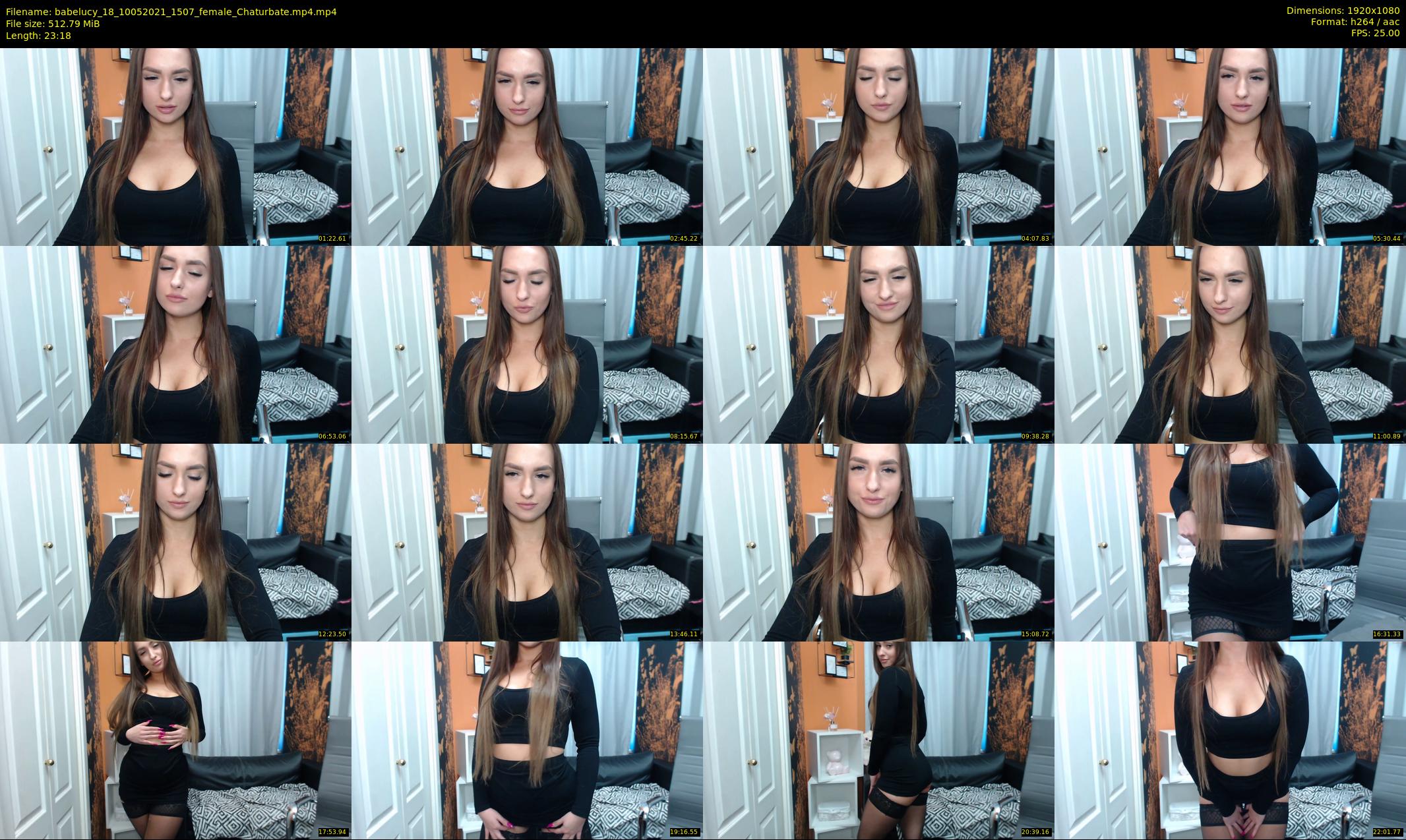 babelucy_18 — 24 minute Chaturbate female cam show recording, 1080p, May 10, 2021