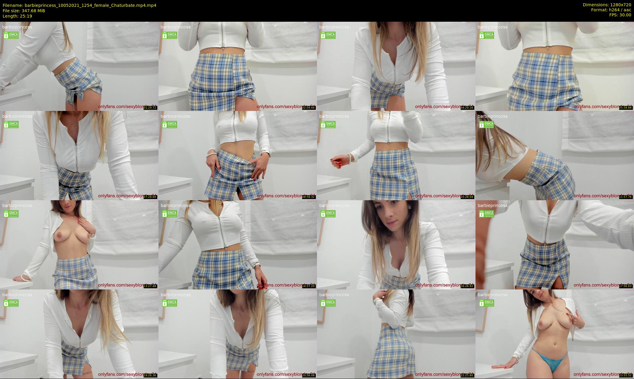 barbieprincess — 26 minute Chaturbate female cam show recording, 720p, May 10, 2021