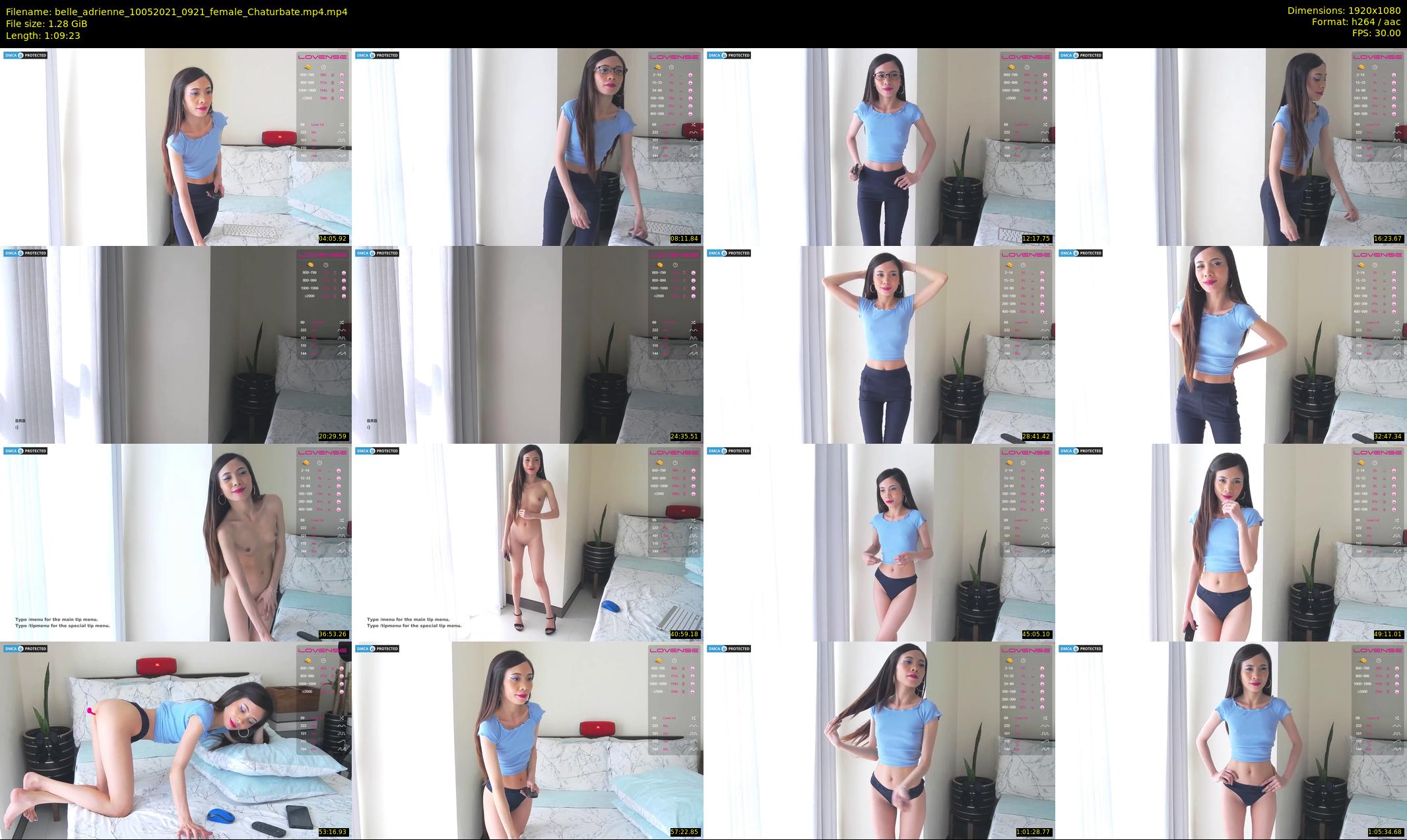 belle_adrienne — 70 minute Chaturbate couple cam show recording, 1080p, May 10, 2021