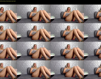 blondyelena — 13 minute Chaturbate female cam show recording, 720p, May 10, 2021