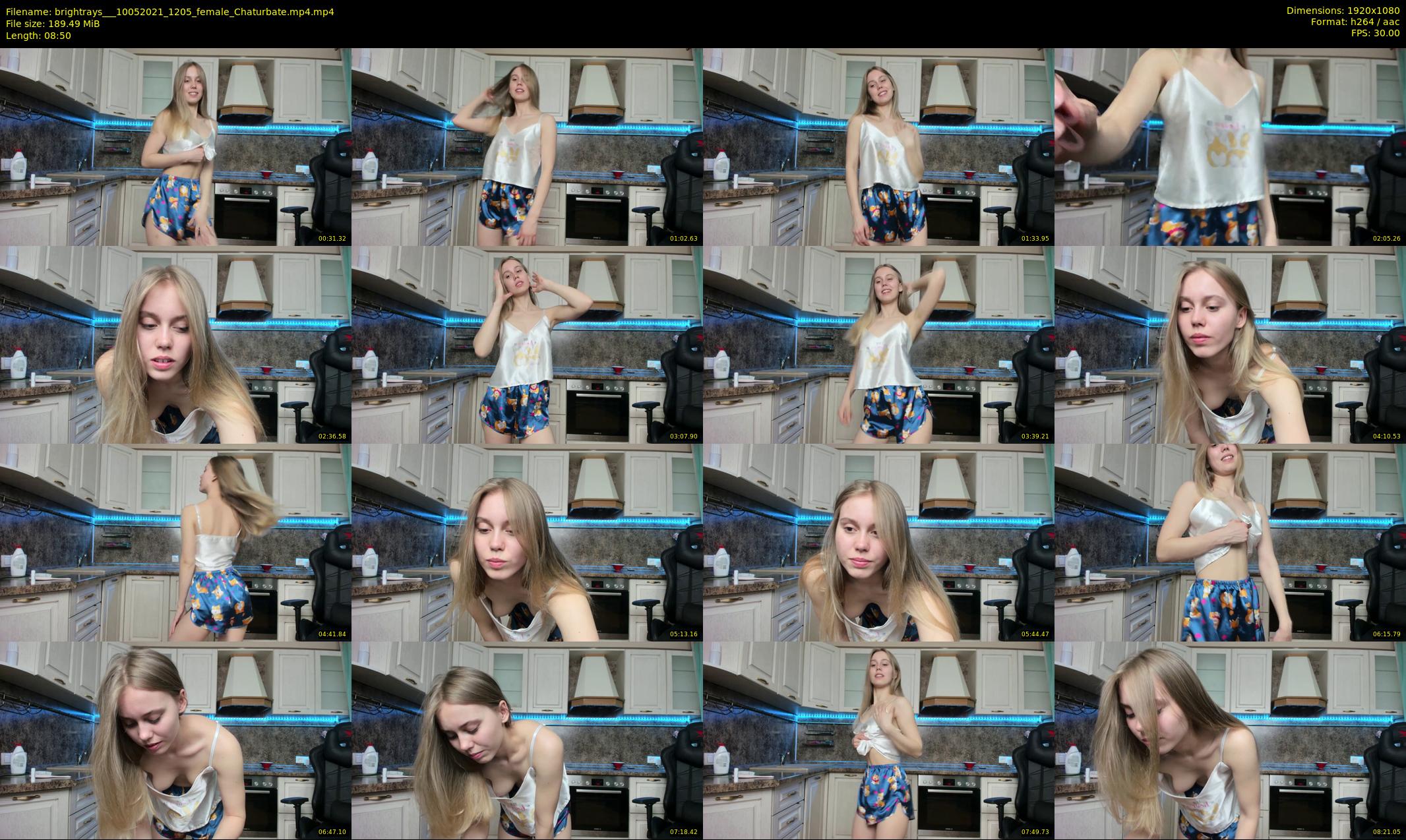 brightrays__ — 9 minute Chaturbate female cam show recording, 1080p, May 10, 2021