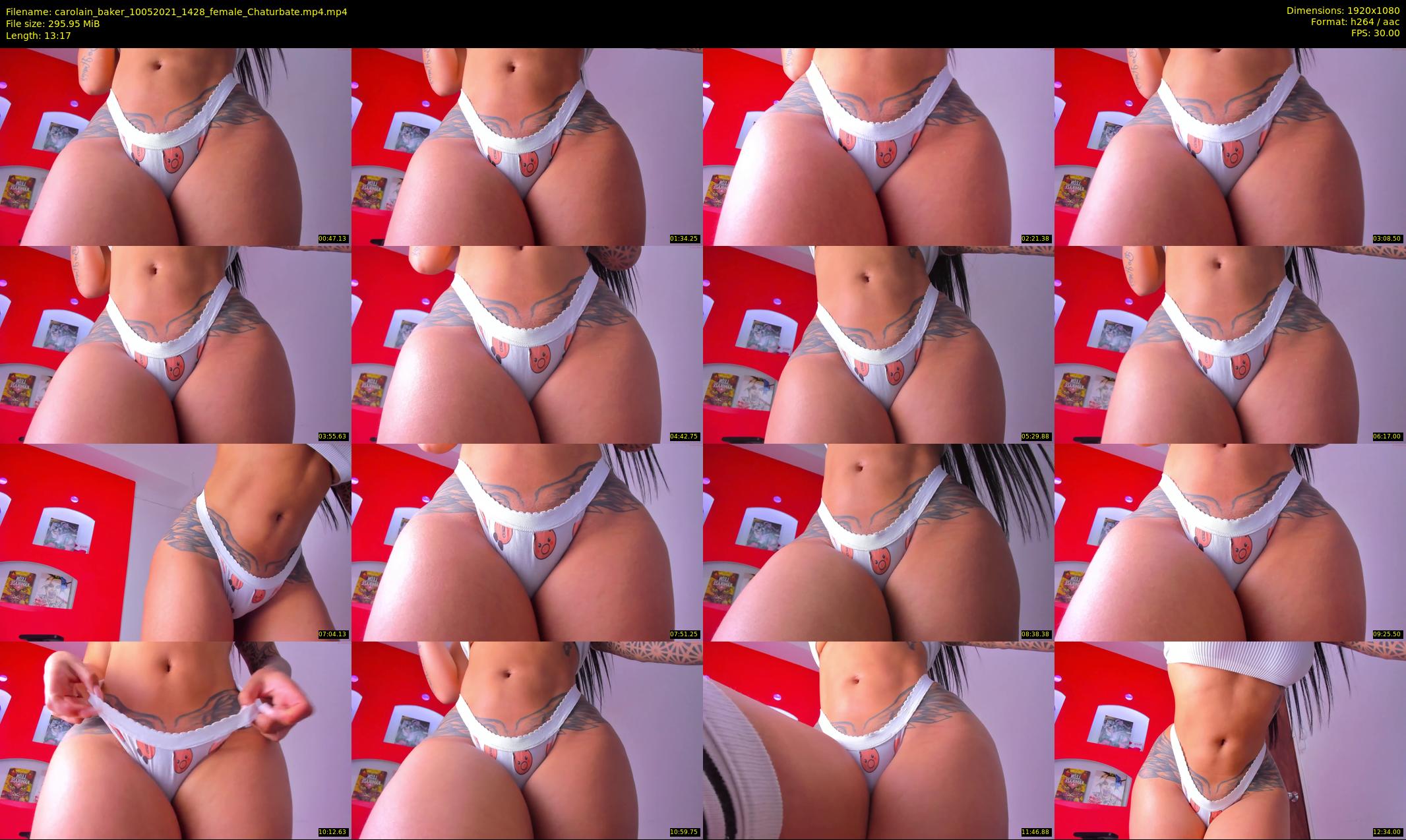 carolain_baker — 14 minute Chaturbate female cam show recording, 1080p, May 10, 2021