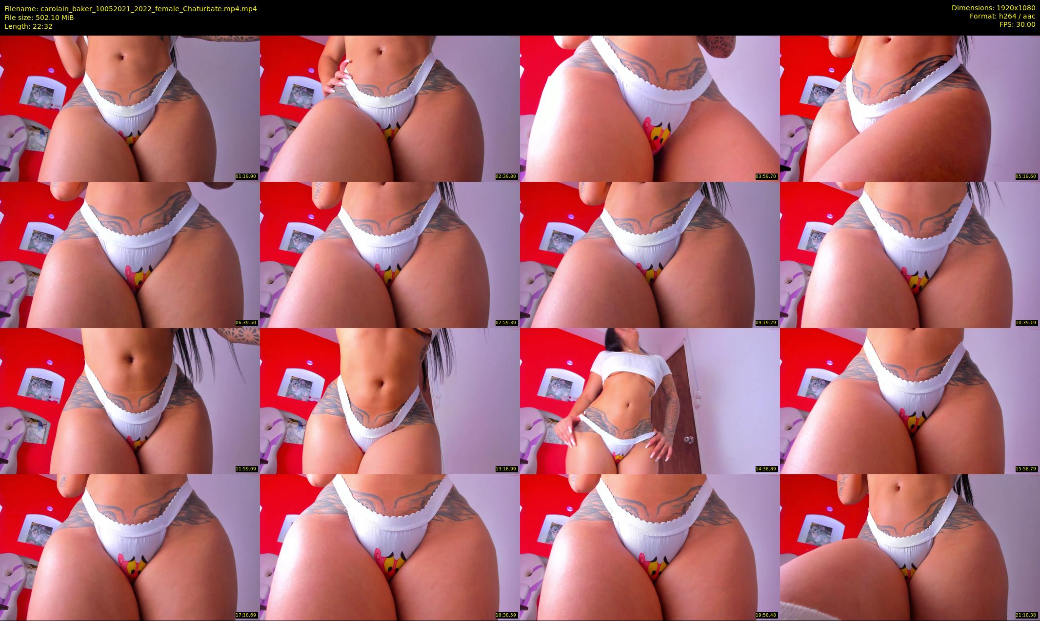 carolain_baker — 23 minute Chaturbate female cam show recording, 1080p, May 10, 2021