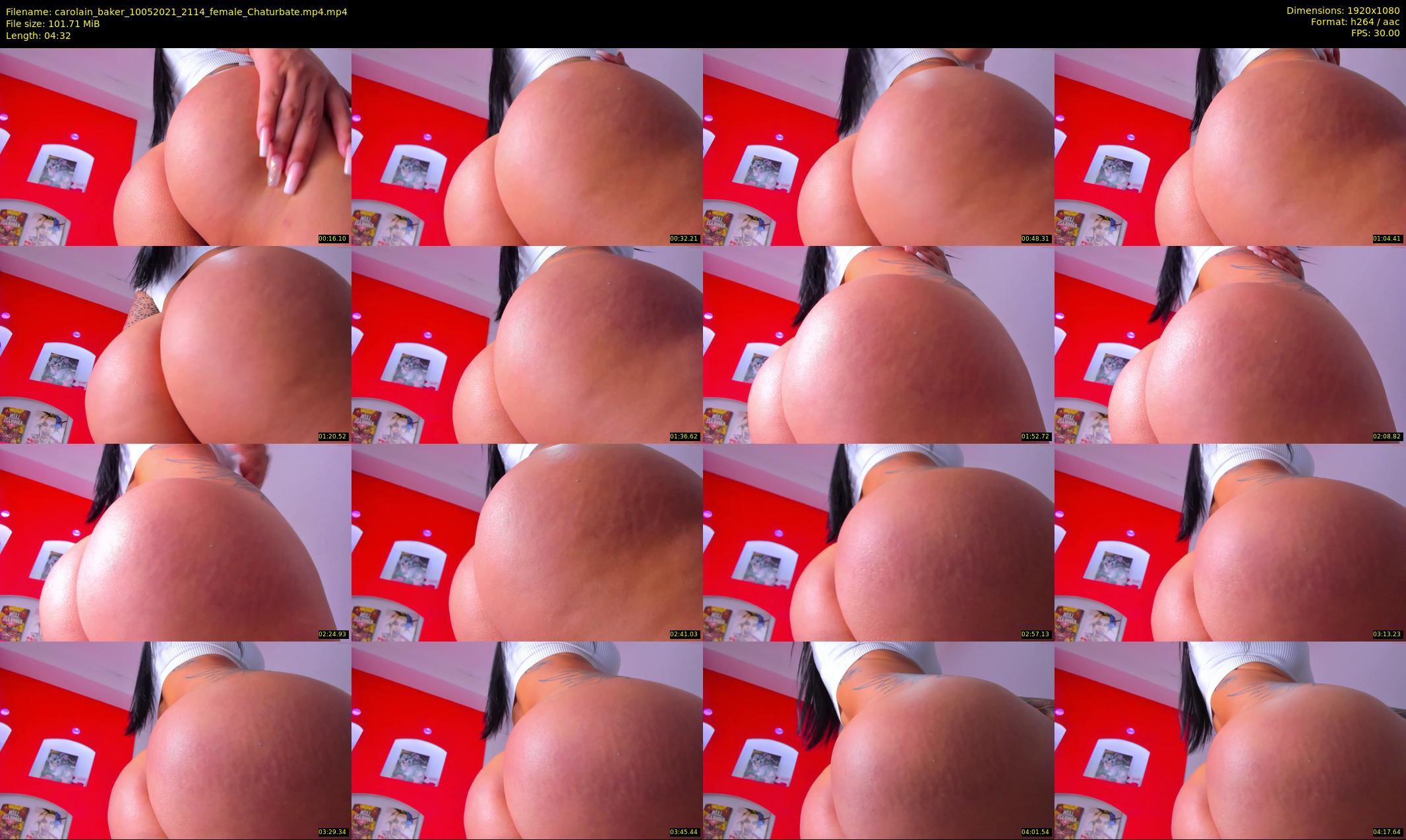 carolain_baker — 5 minute Chaturbate female cam show recording, 1080p, May 10, 2021